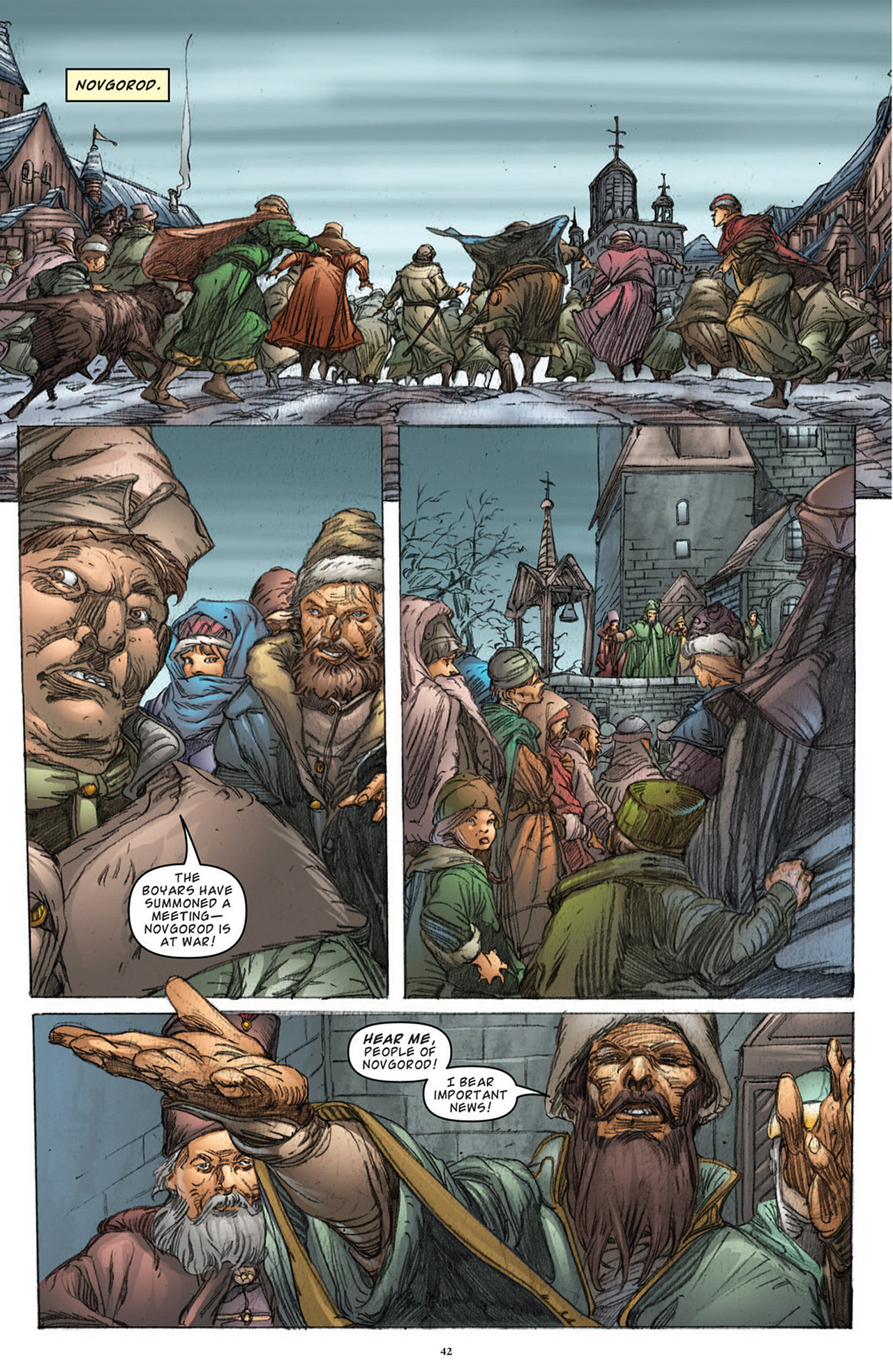 Read online Nevsky: A Hero of the People comic -  Issue # TPB - 42
