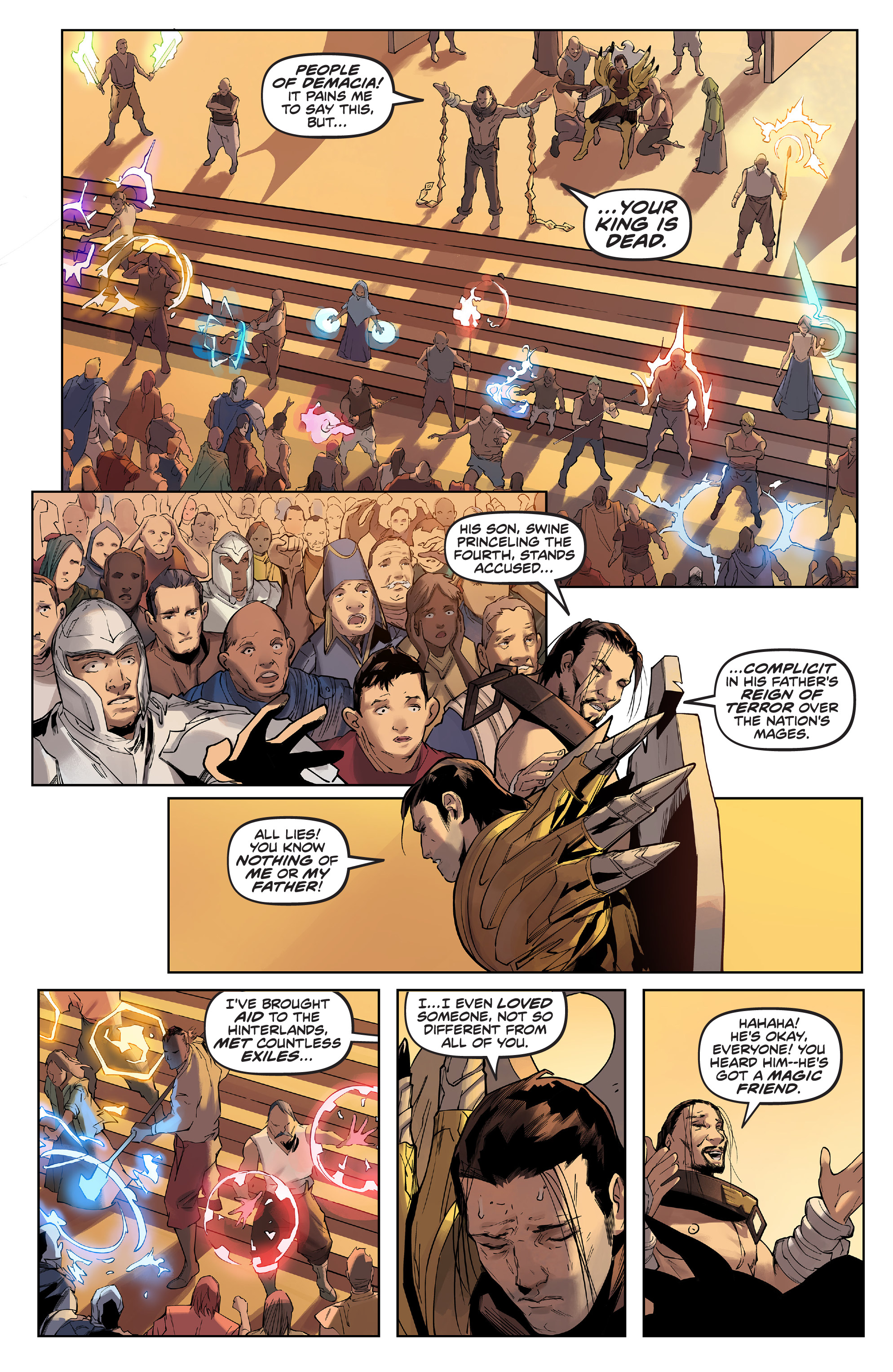 Read online League of Legends: Lux comic -  Issue #4 - 17
