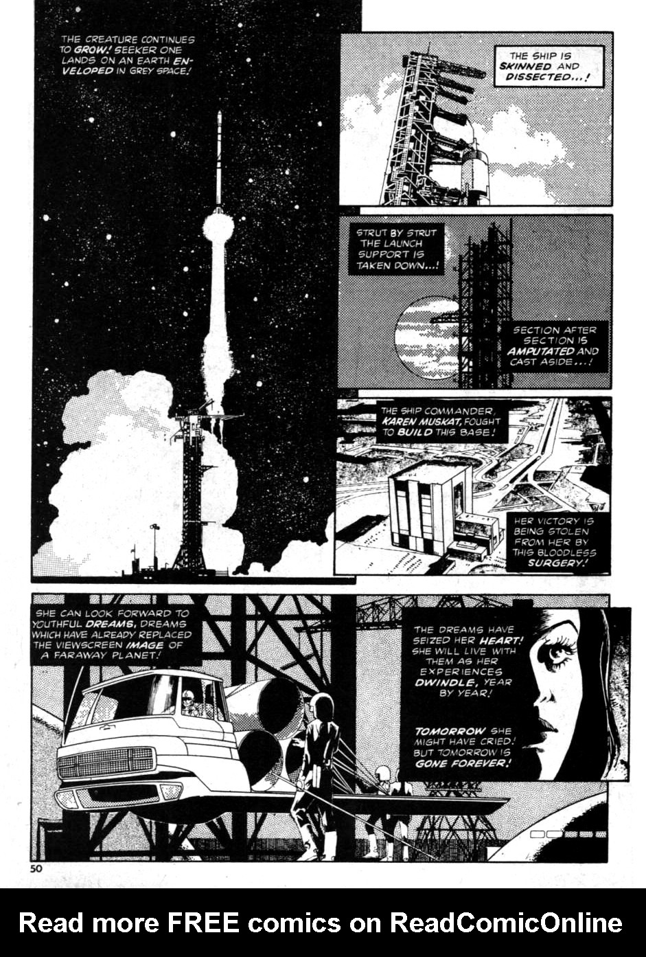 Read online Vampirella (1969) comic -  Issue #40 - 50