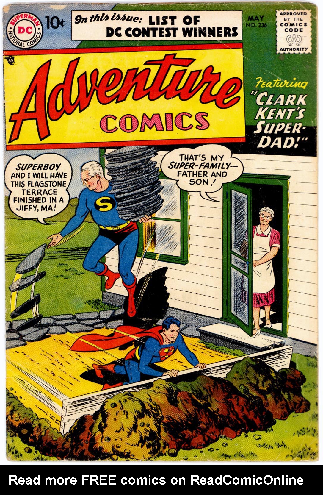 Read online Adventure Comics (1938) comic -  Issue #236 - 1