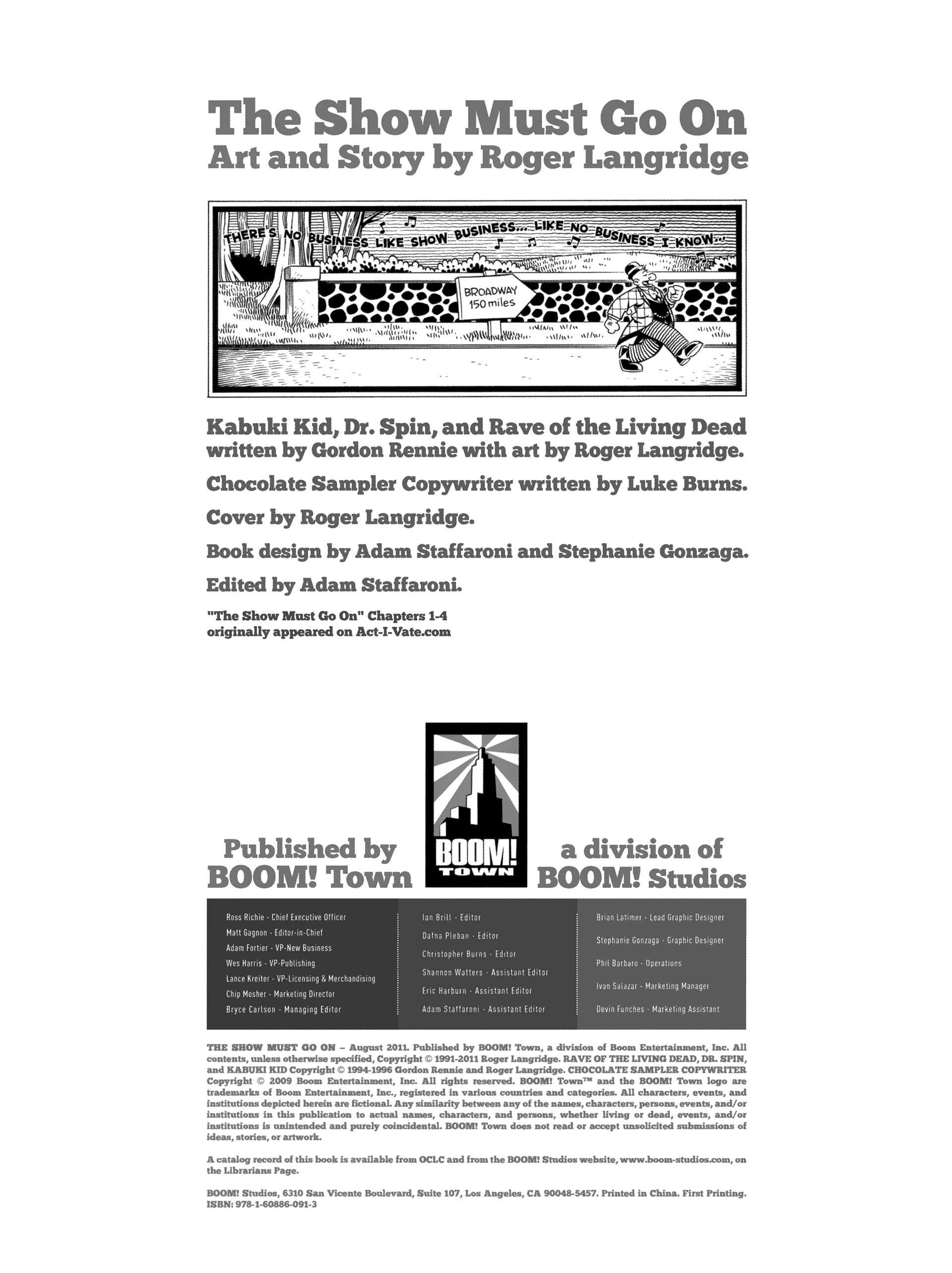 Read online The Show Must Go On comic -  Issue # TPB (Part 1) - 5