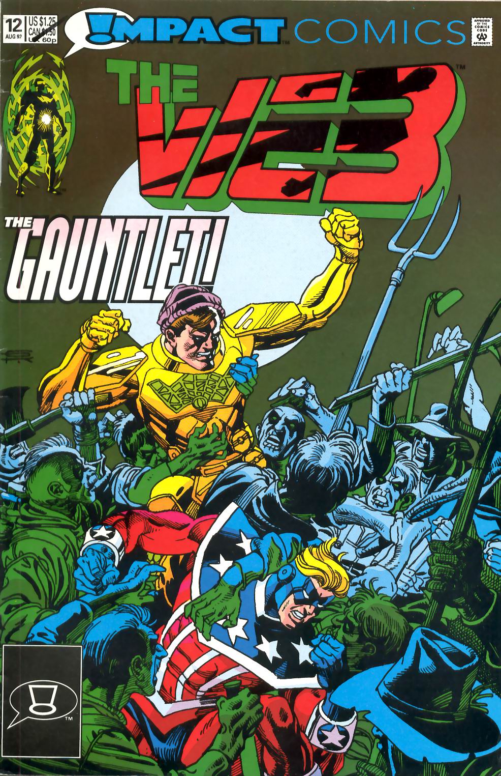 Read online The Web (1991) comic -  Issue #12 - 1