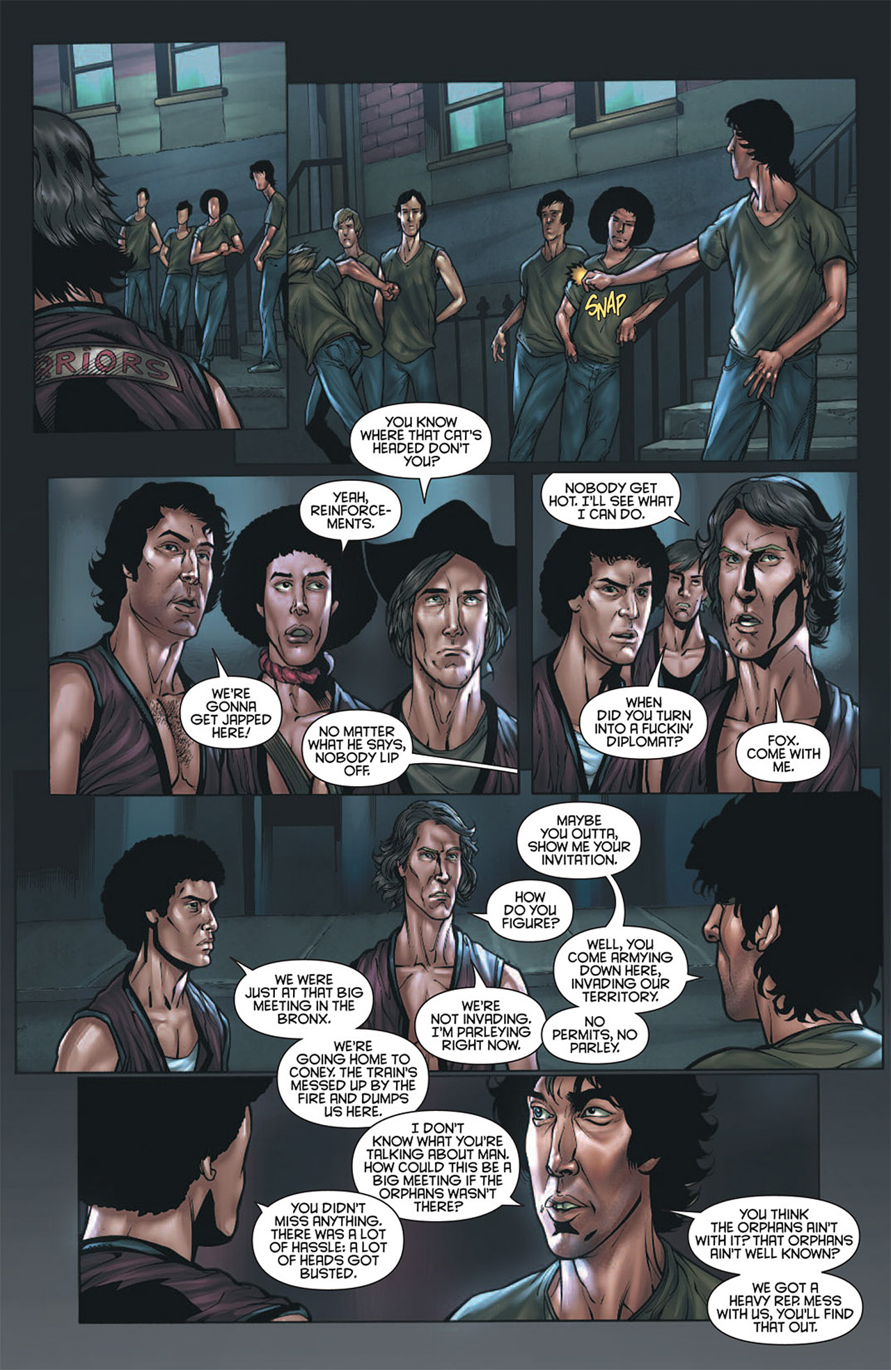 Read online The Warriors: Official Movie Adaptation comic -  Issue # TPB - 44