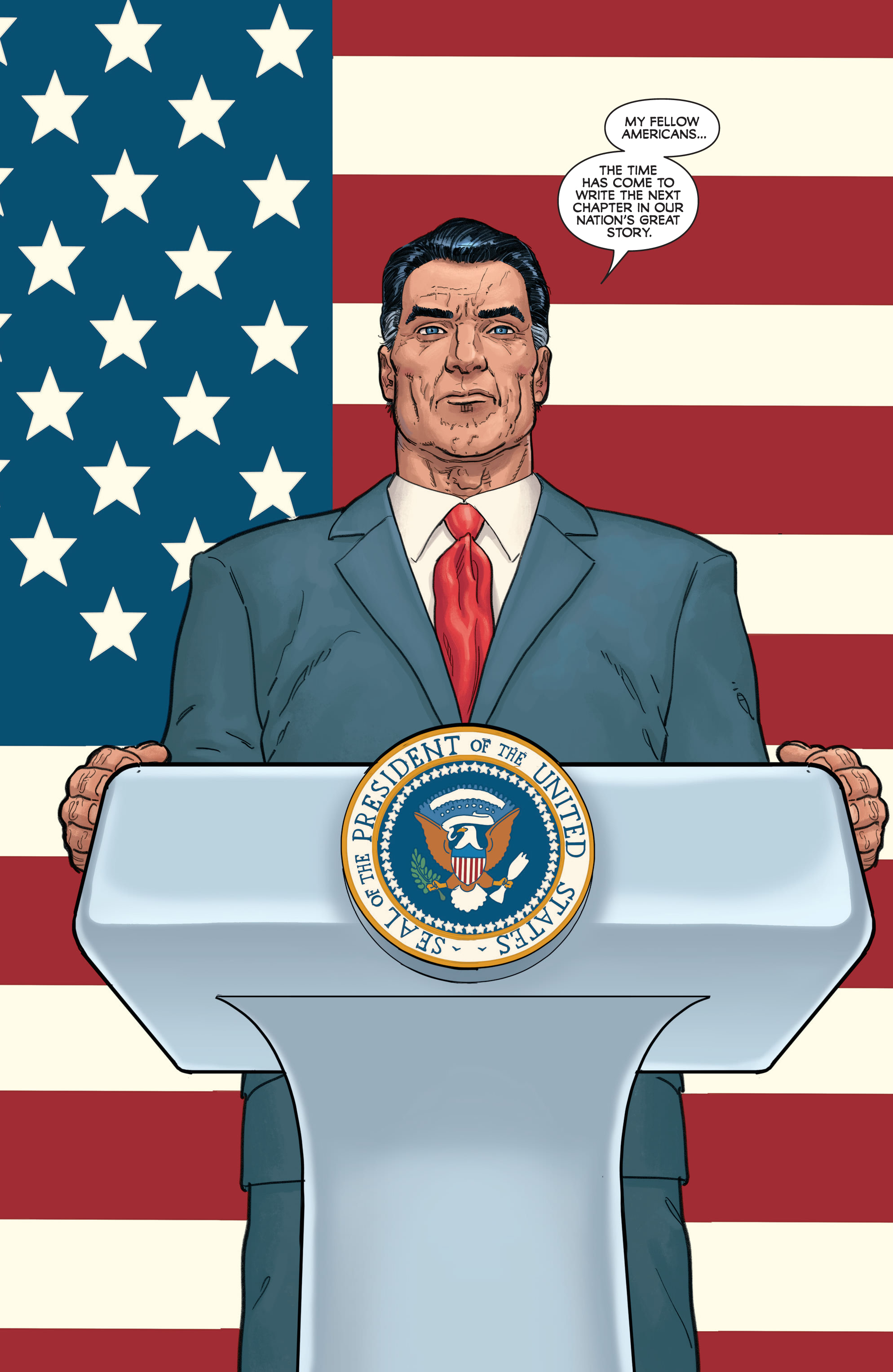 Read online Post Americana comic -  Issue #1 - 3