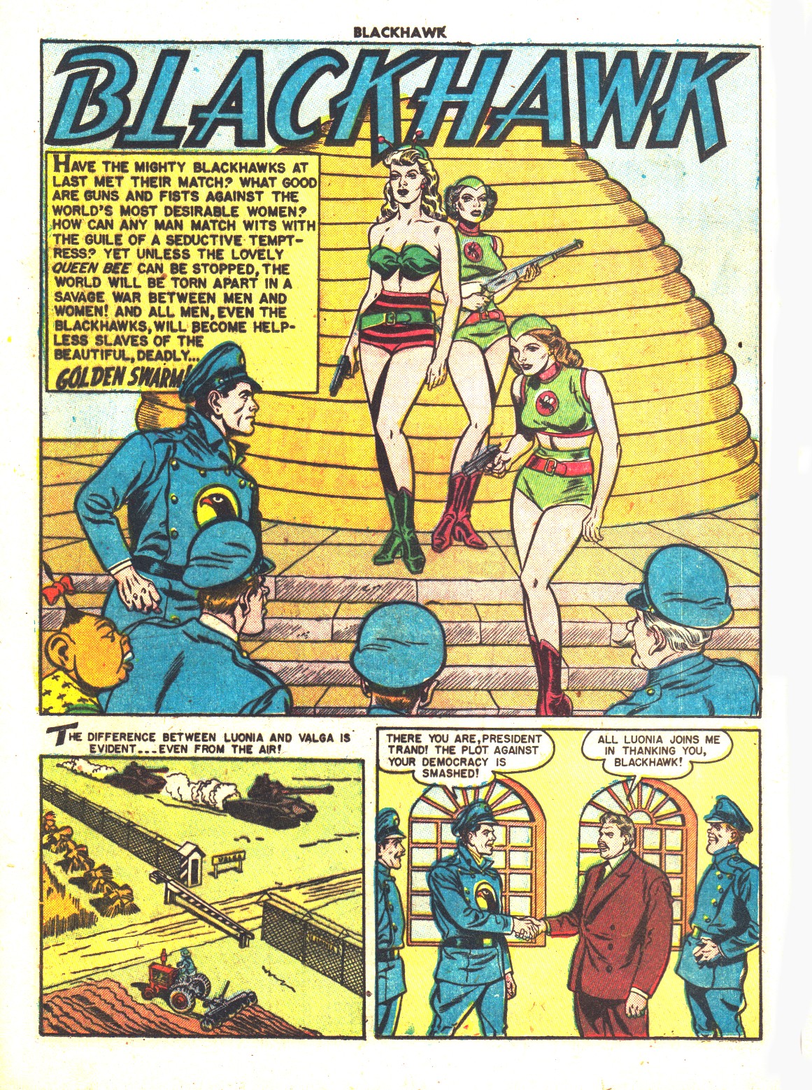 Read online Blackhawk (1957) comic -  Issue #38 - 16