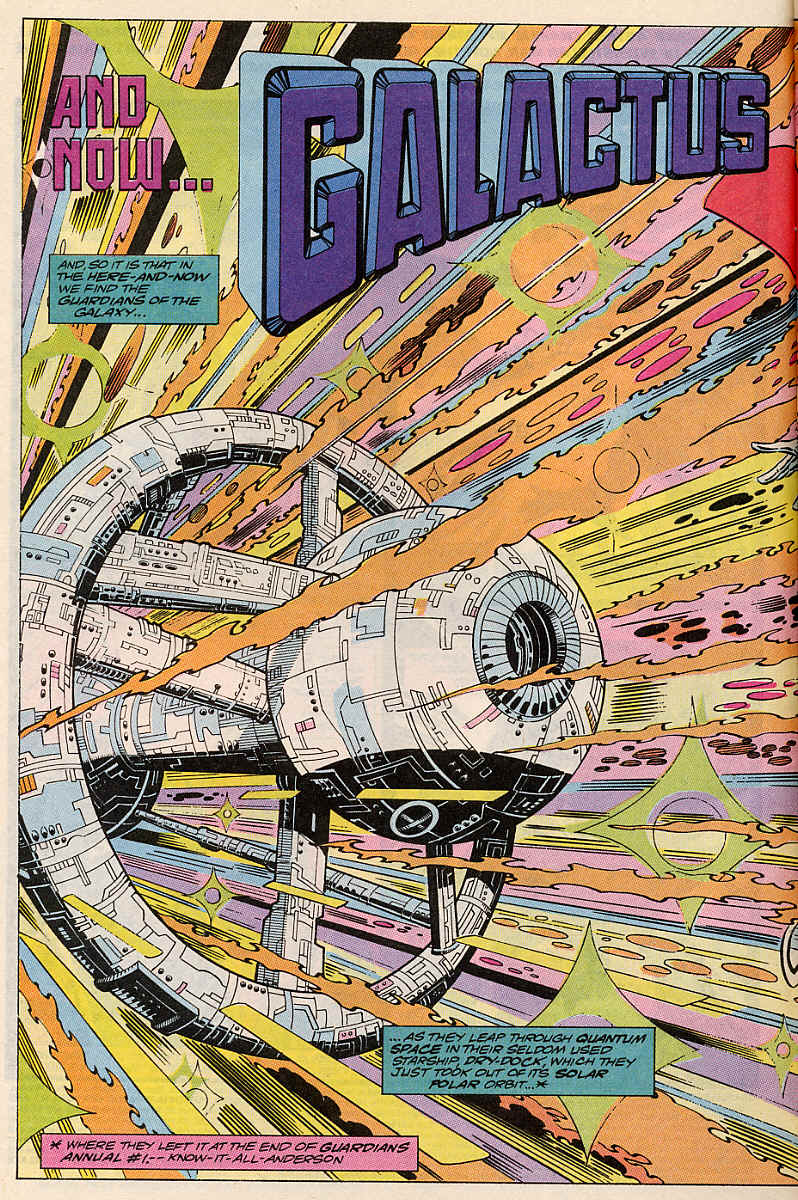 Read online Guardians of the Galaxy (1990) comic -  Issue #25 - 3
