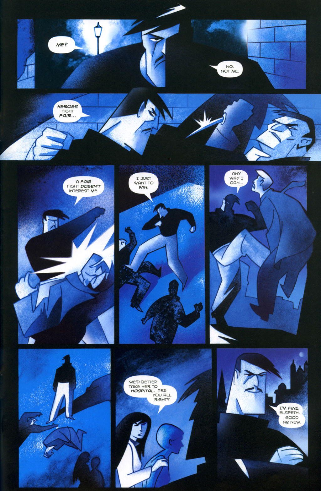 Read online Frankenstein Mobster comic -  Issue #6 - 32