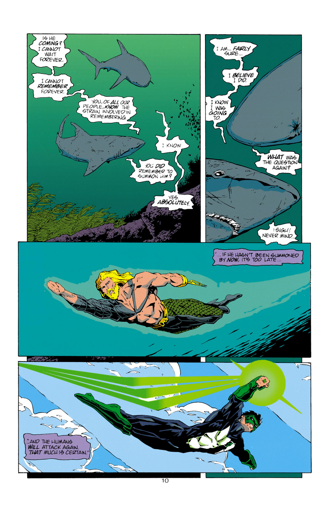Read online Aquaman (1994) comic -  Issue #10 - 11