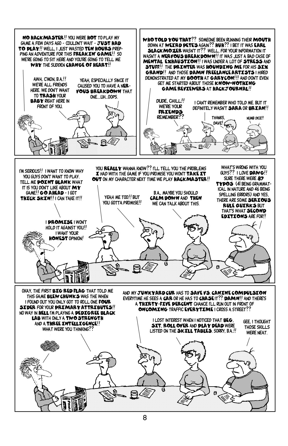 Read online Knights of the Dinner Table comic -  Issue #22 - 10