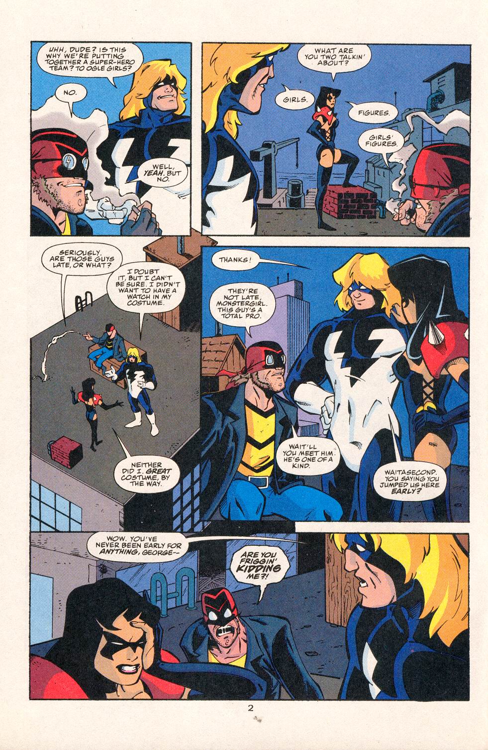 Read online Young Heroes in Love comic -  Issue #1 - 3