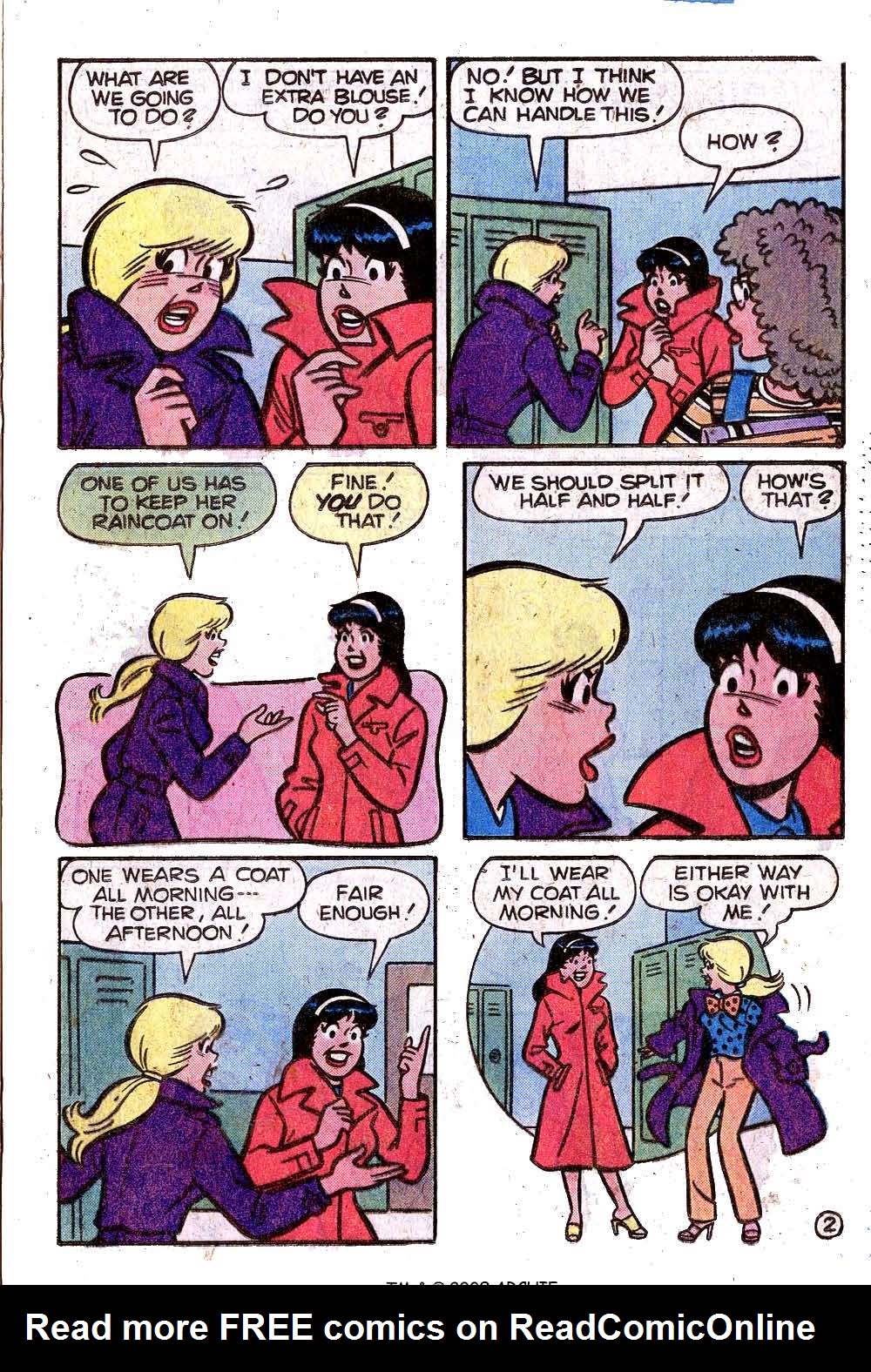 Read online Archie's Girls Betty and Veronica comic -  Issue #285 - 21