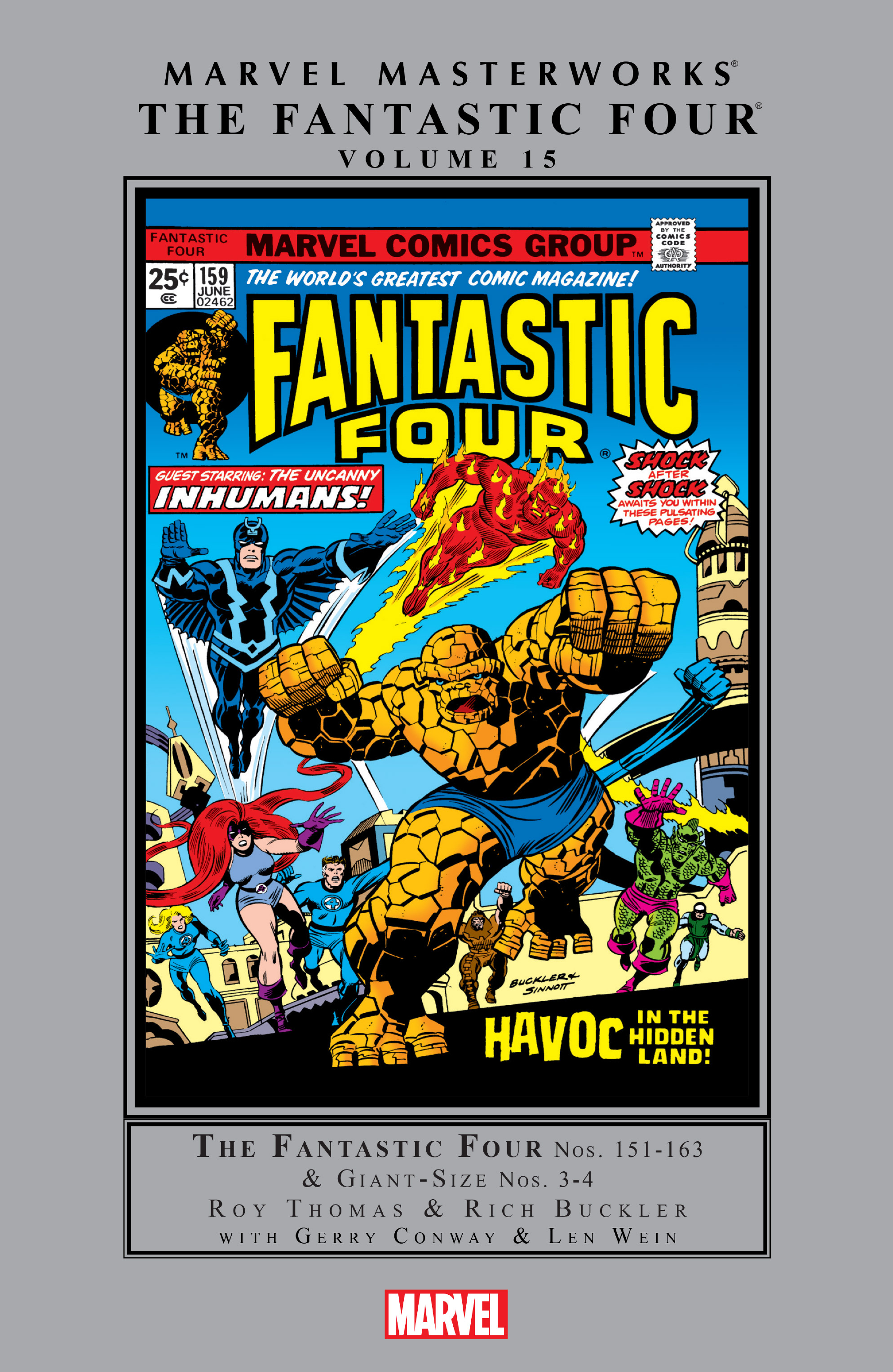 Read online Marvel Masterworks: The Fantastic Four comic -  Issue # TPB 15 (Part 1) - 1