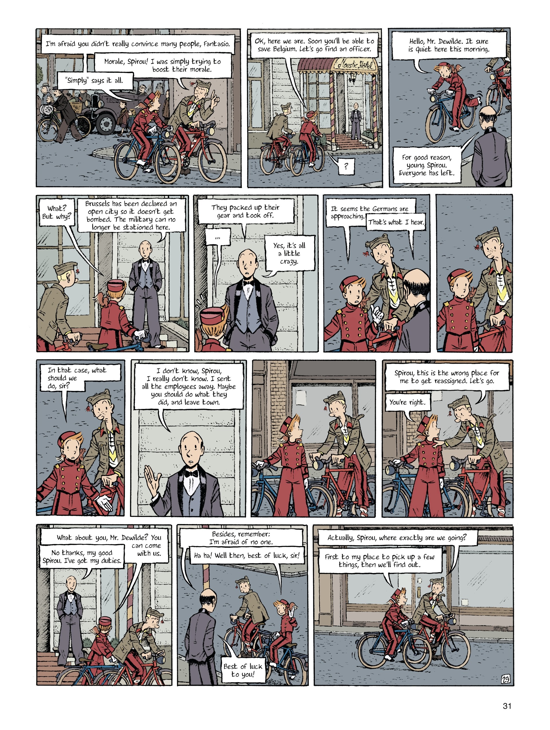 Read online Spirou: Hope Against All Odds comic -  Issue #1 - 31