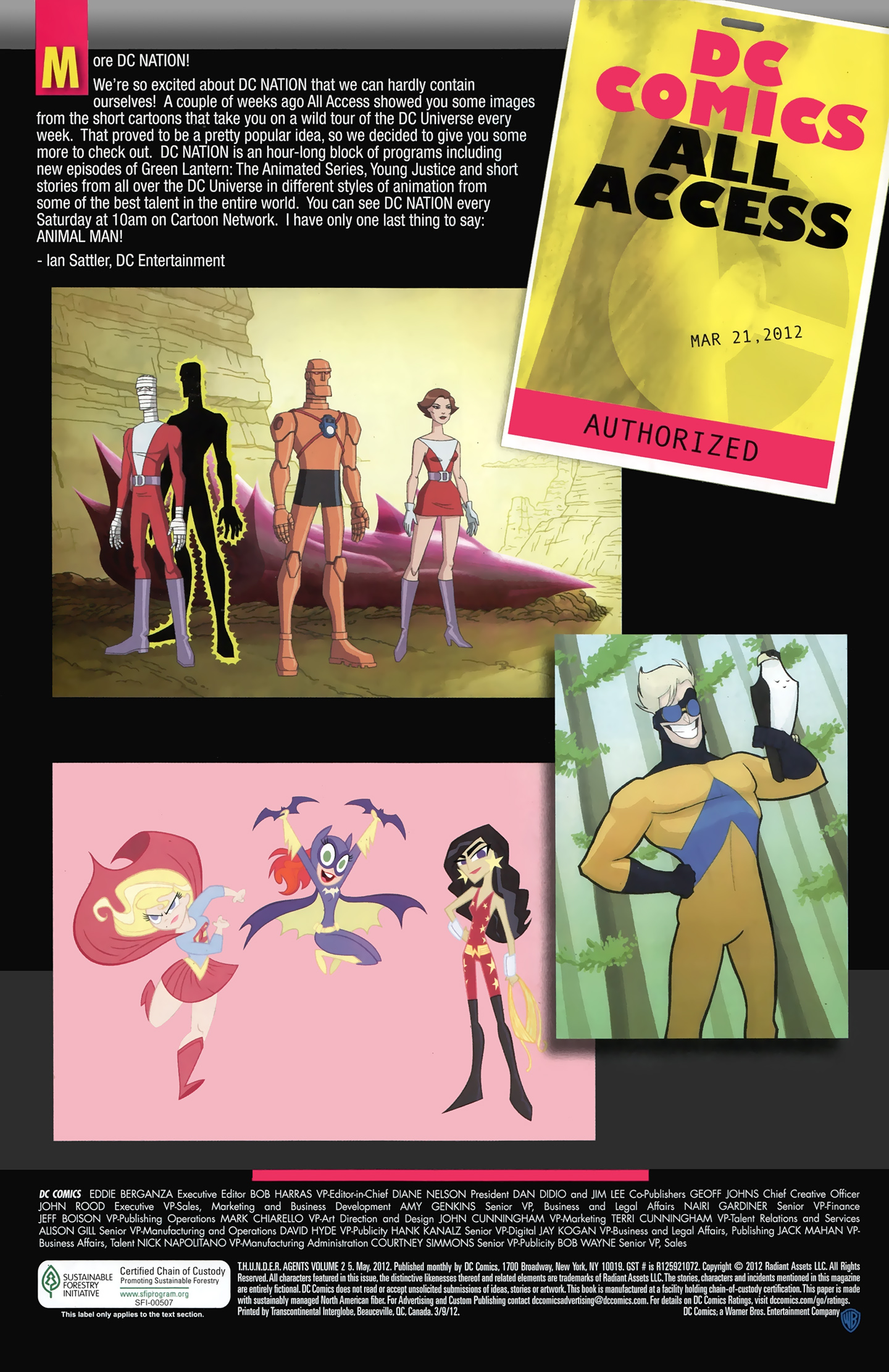 Read online T.H.U.N.D.E.R. Agents (2012) comic -  Issue #5 - 33