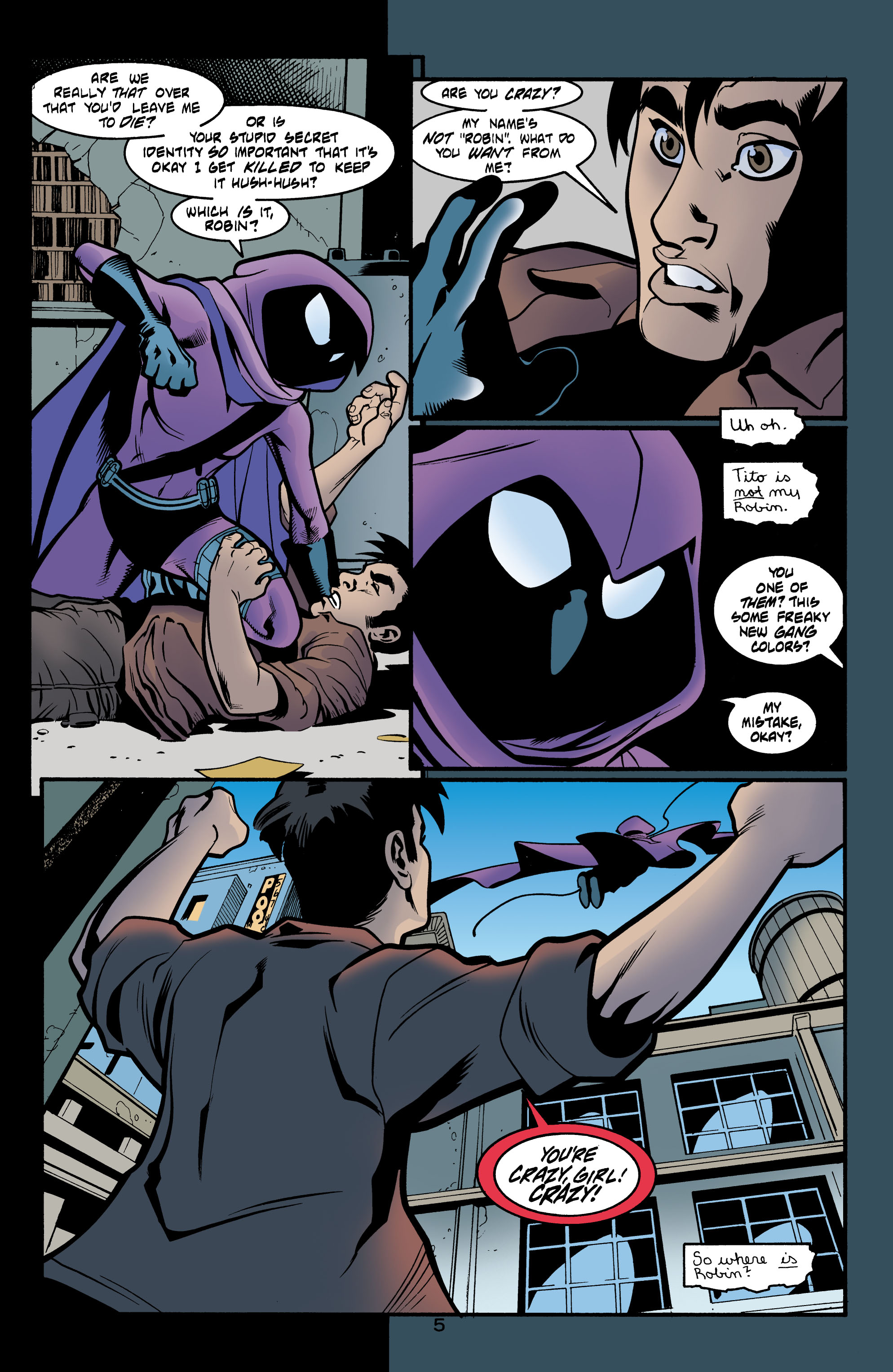 Read online Robin (1993) comic -  Issue #83 - 5