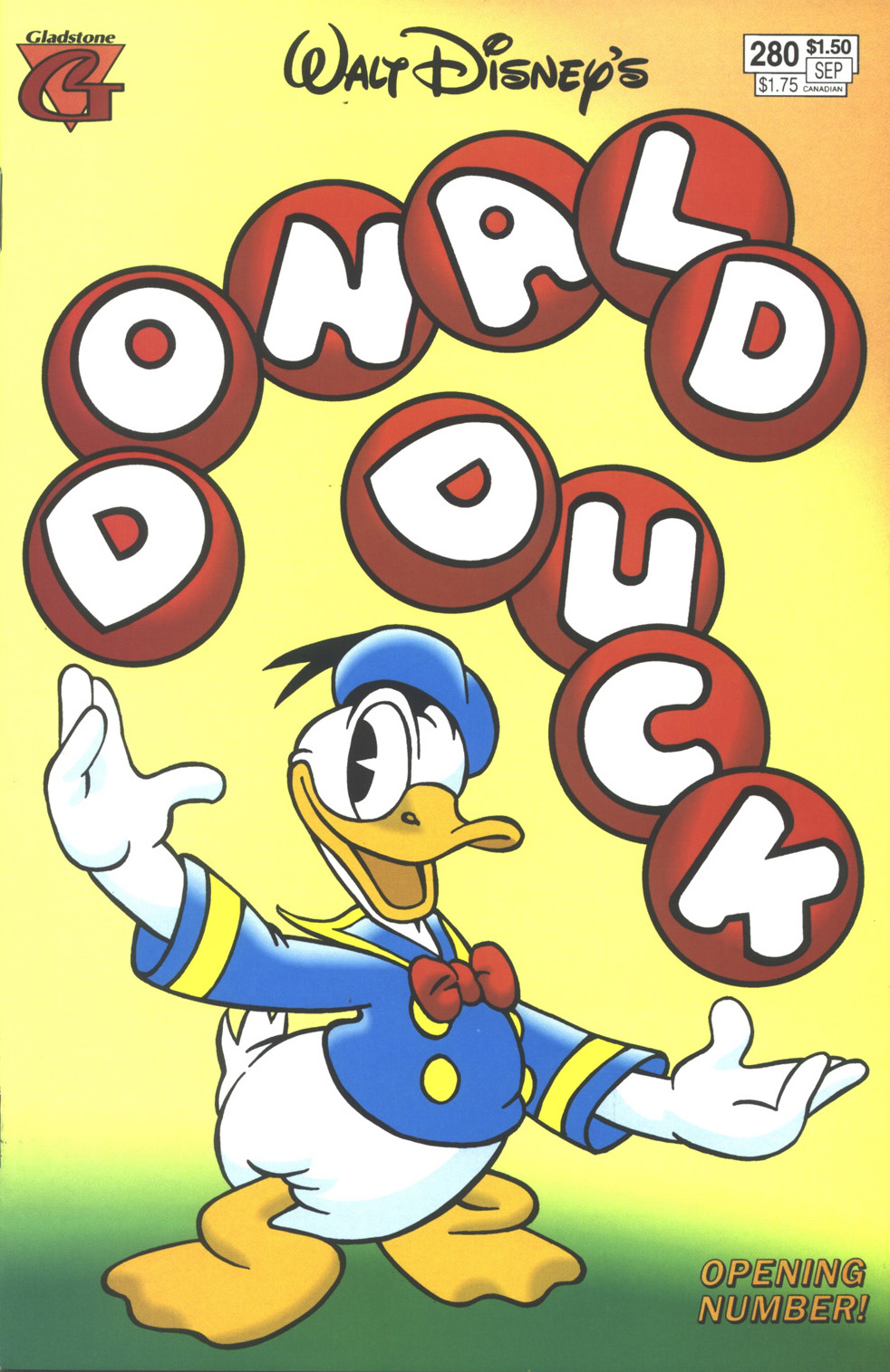 Read online Walt Disney's Donald Duck (1993) comic -  Issue # Donald Duck 280 - 1