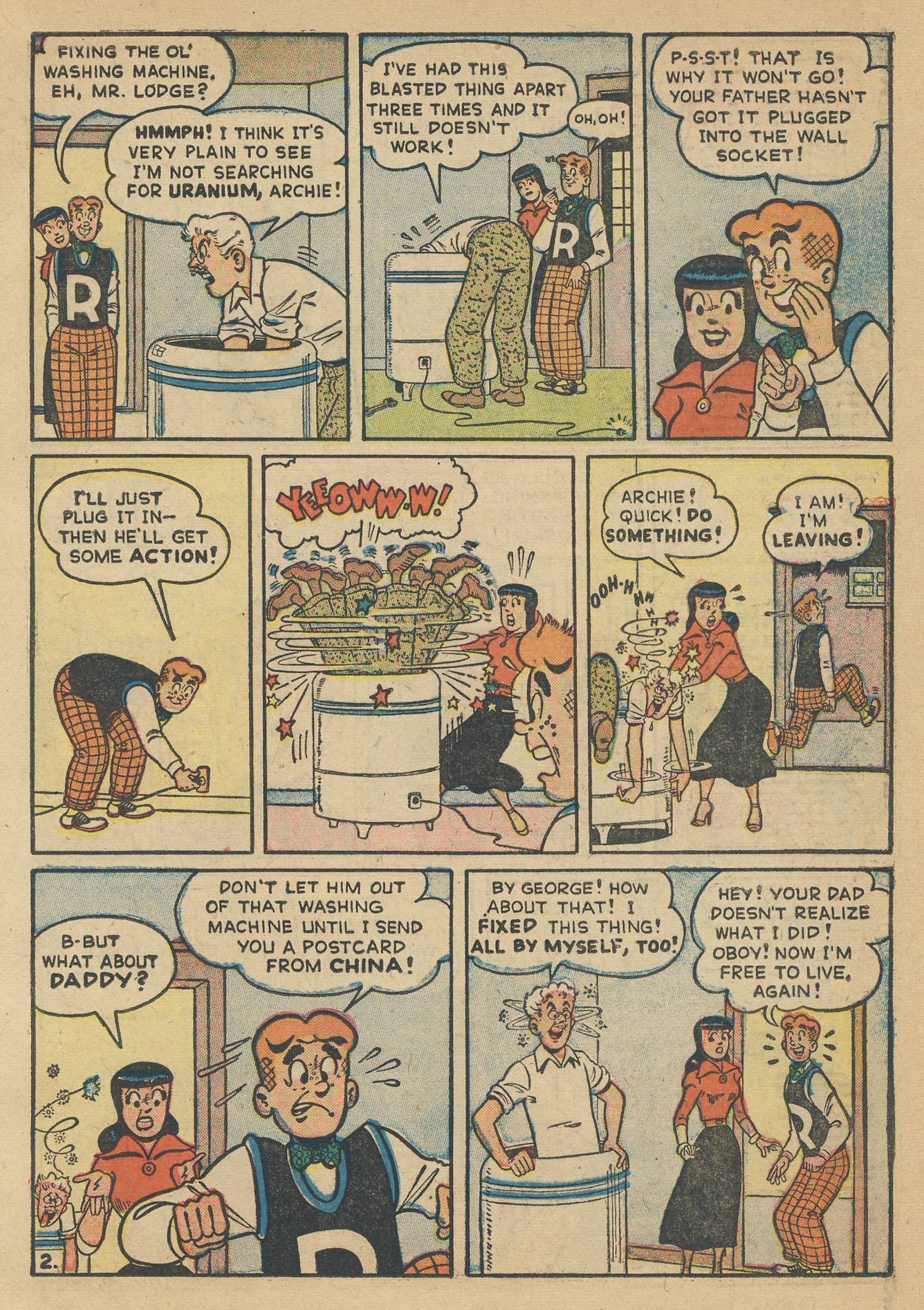 Read online Archie Giant Series Magazine comic -  Issue #2 - 44