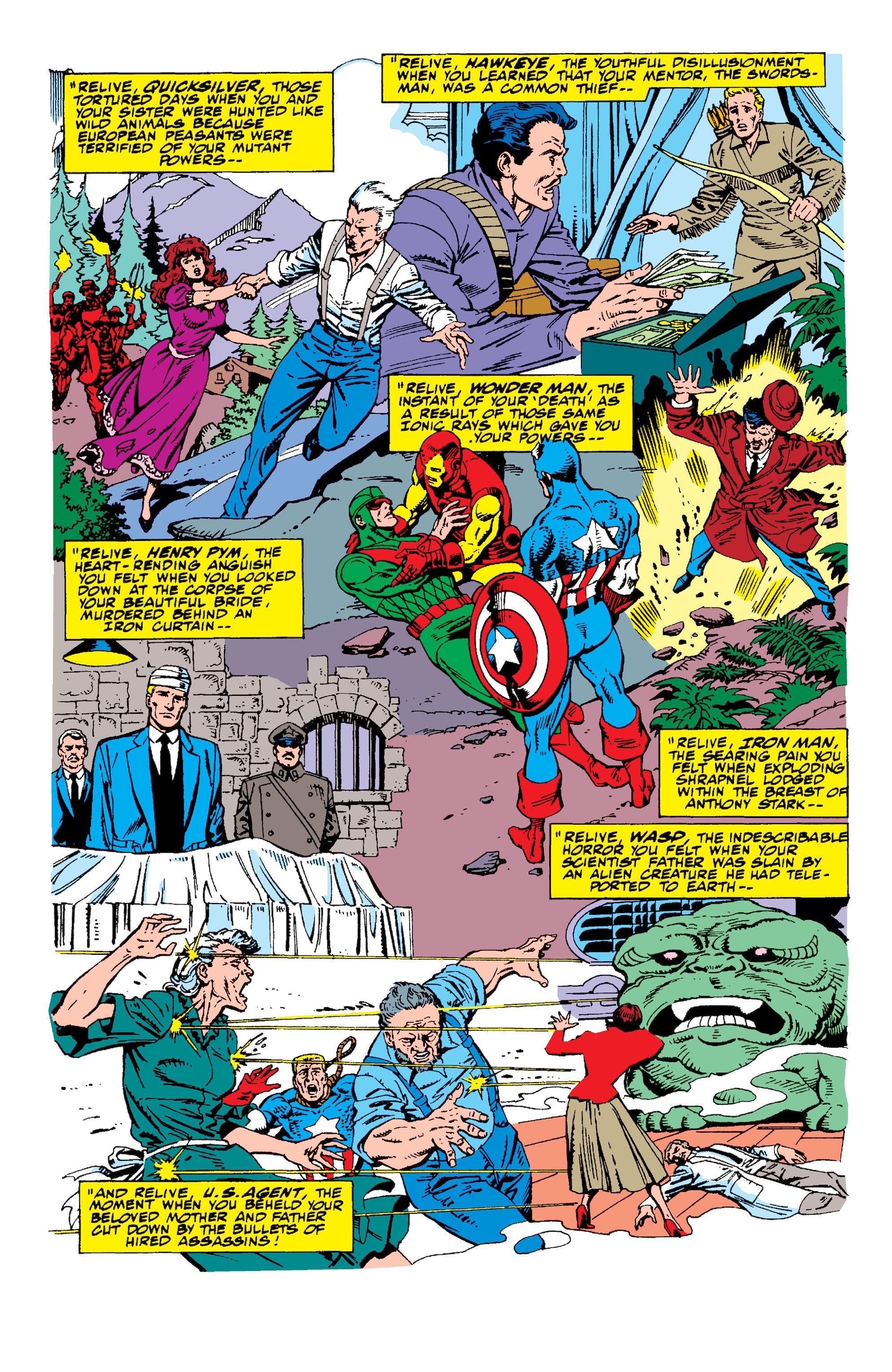 Read online Avengers West Coast Epic Collection: How The West Was Won comic -  Issue #Avengers West Coast Epic Collection Darker Than Scarlet (Part 3) - 90