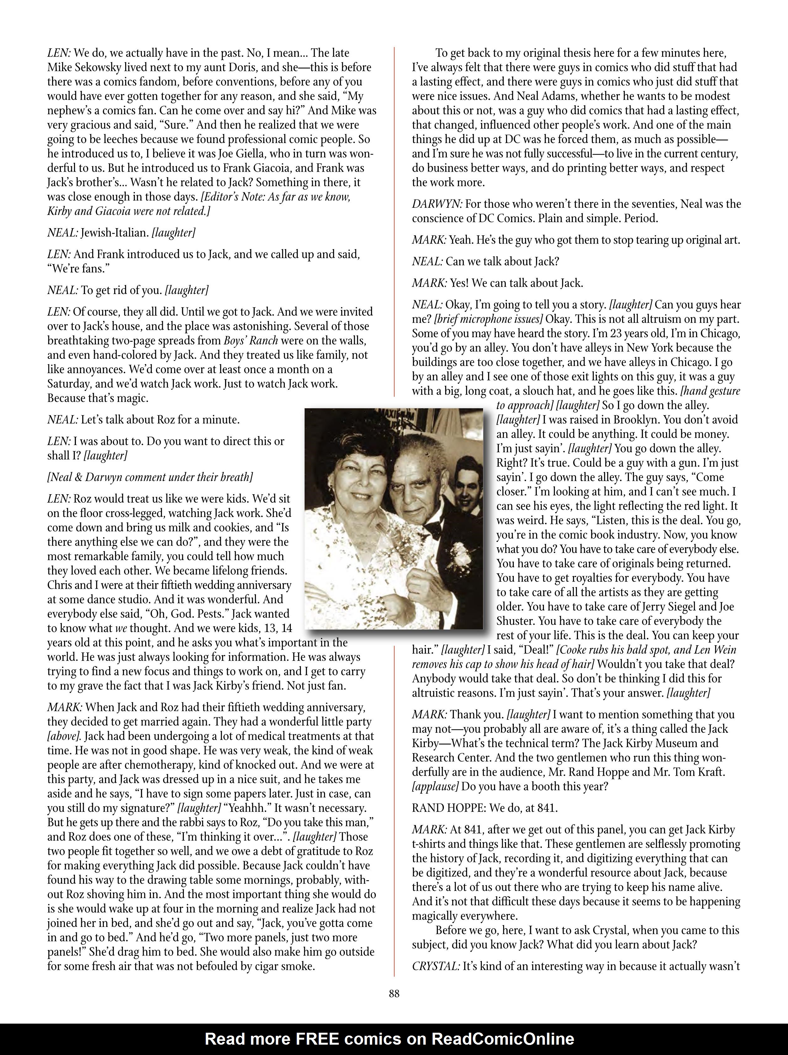 Read online The Jack Kirby Collector comic -  Issue #68 - 90