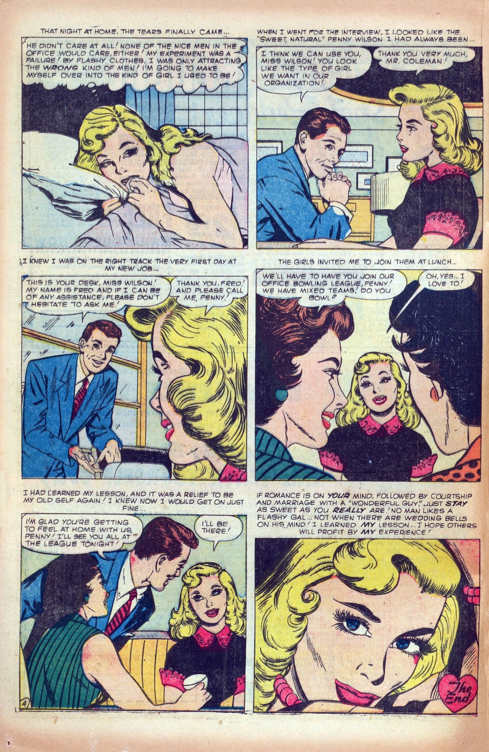 Read online Love Romances comic -  Issue #72 - 20