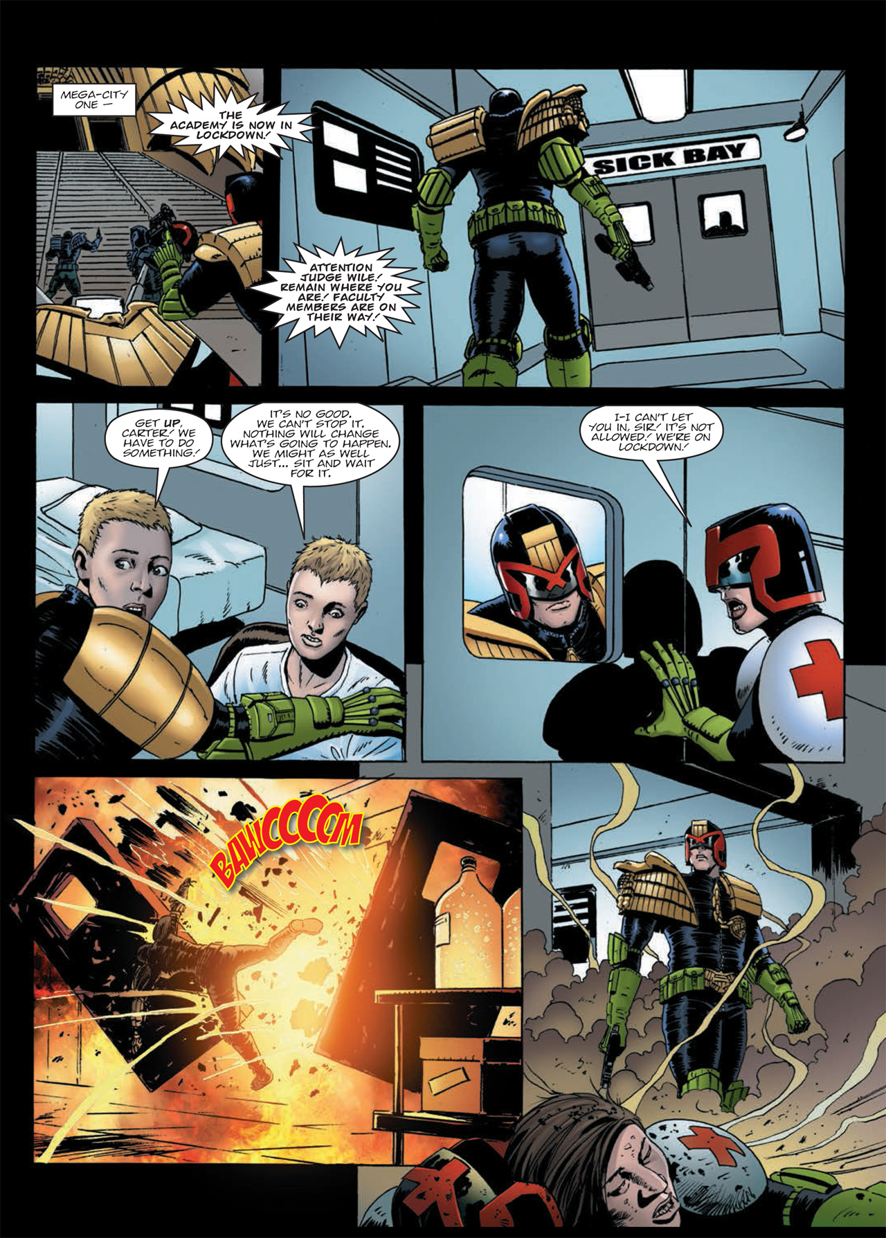 Read online Judge Dredd: Day of Chaos: Endgame comic -  Issue # TPB (Part 1) - 36