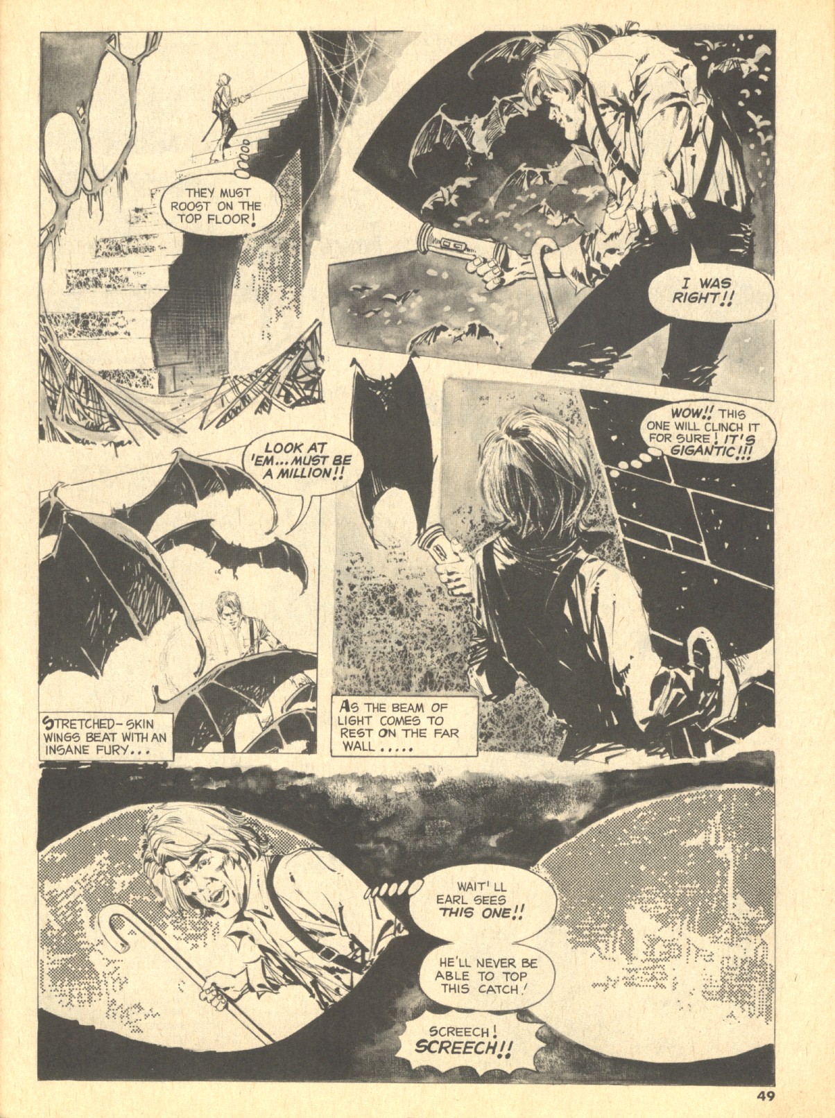 Read online Creepy (1964) comic -  Issue #46 - 49