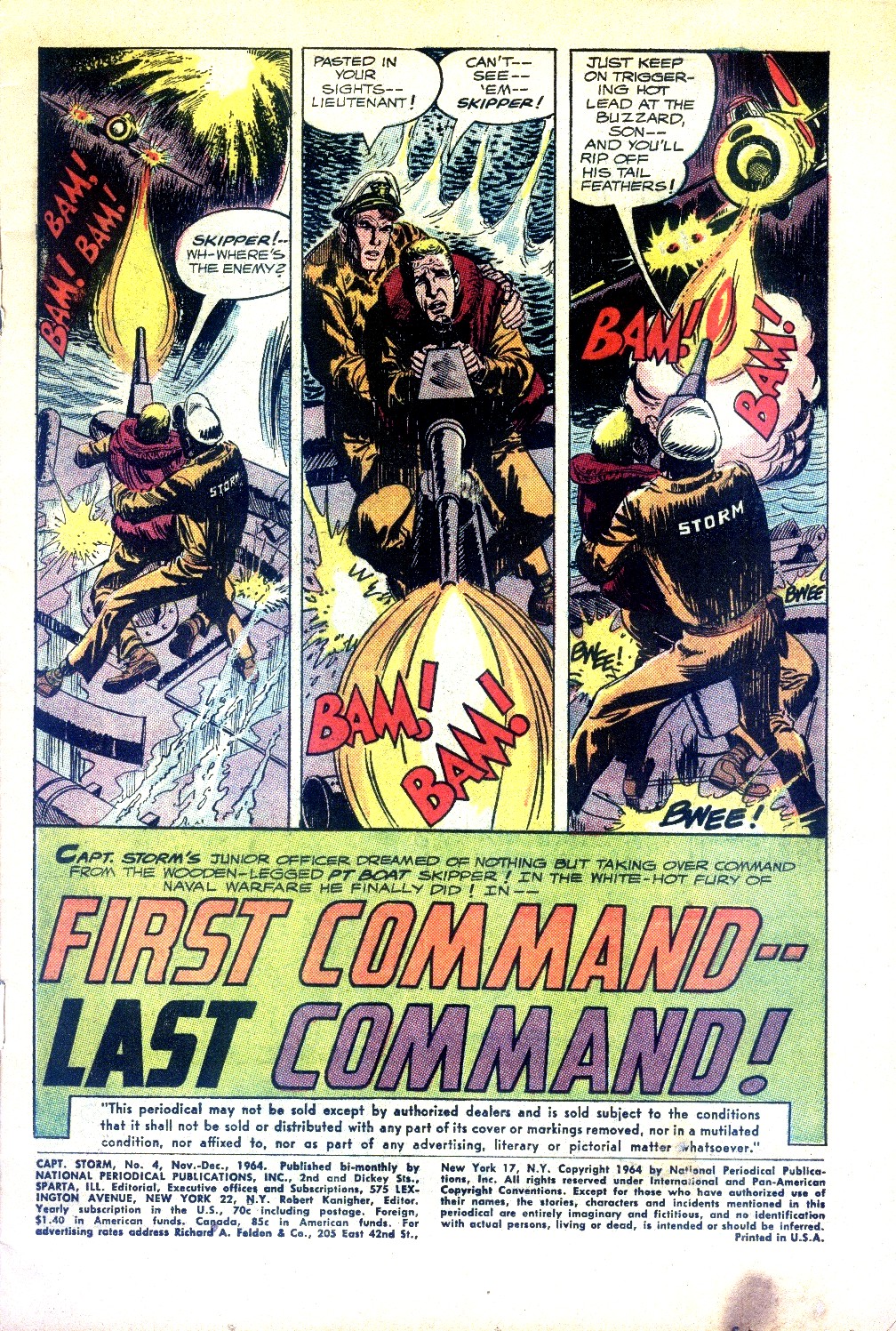 Read online Capt. Storm comic -  Issue #4 - 3