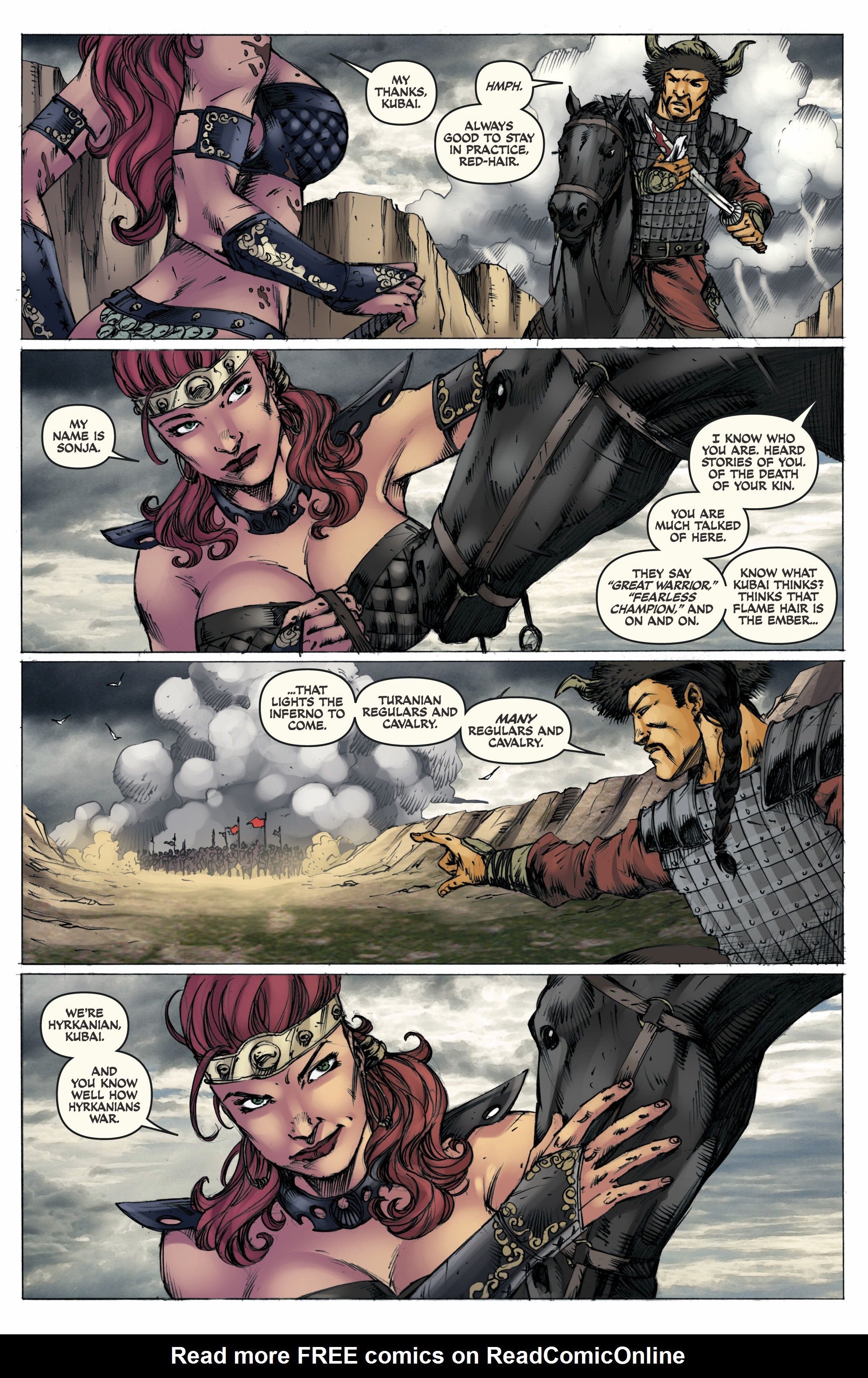 Read online Red Sonja Omnibus comic -  Issue # TPB 5 (Part 2) - 91