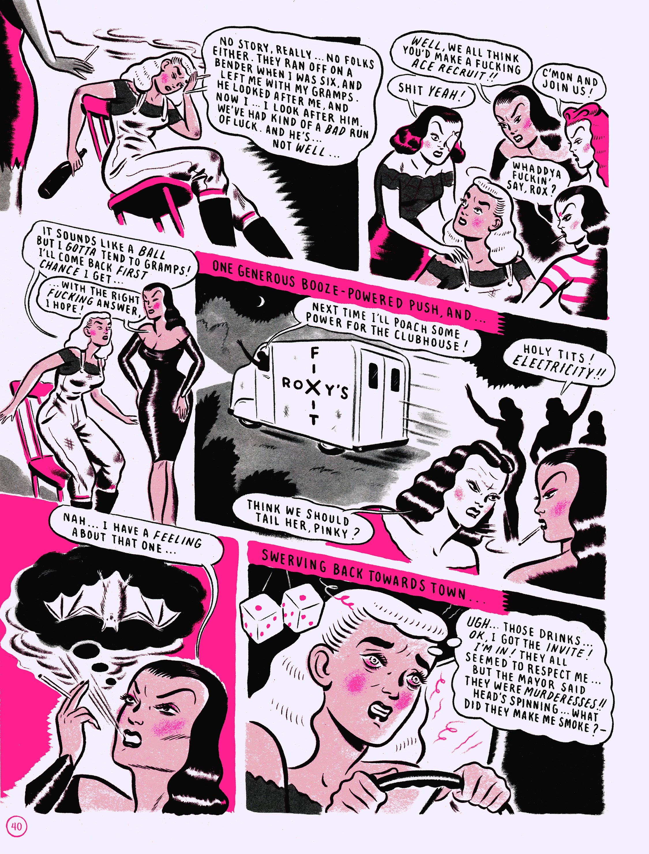 Read online Mean Girls Club: Pink Dawn comic -  Issue # TPB - 37