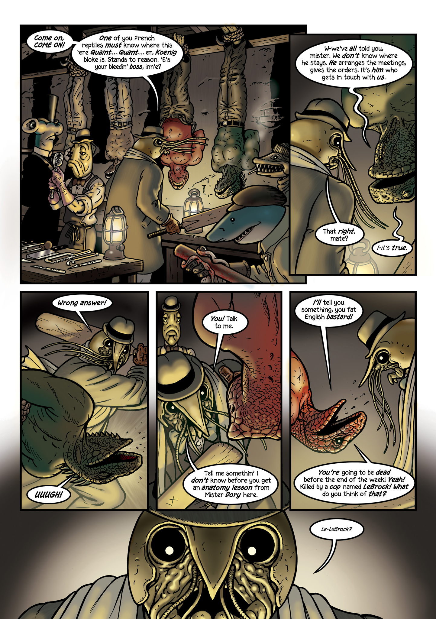 Read online Grandville Force Majeur comic -  Issue # TPB (Part 1) - 47
