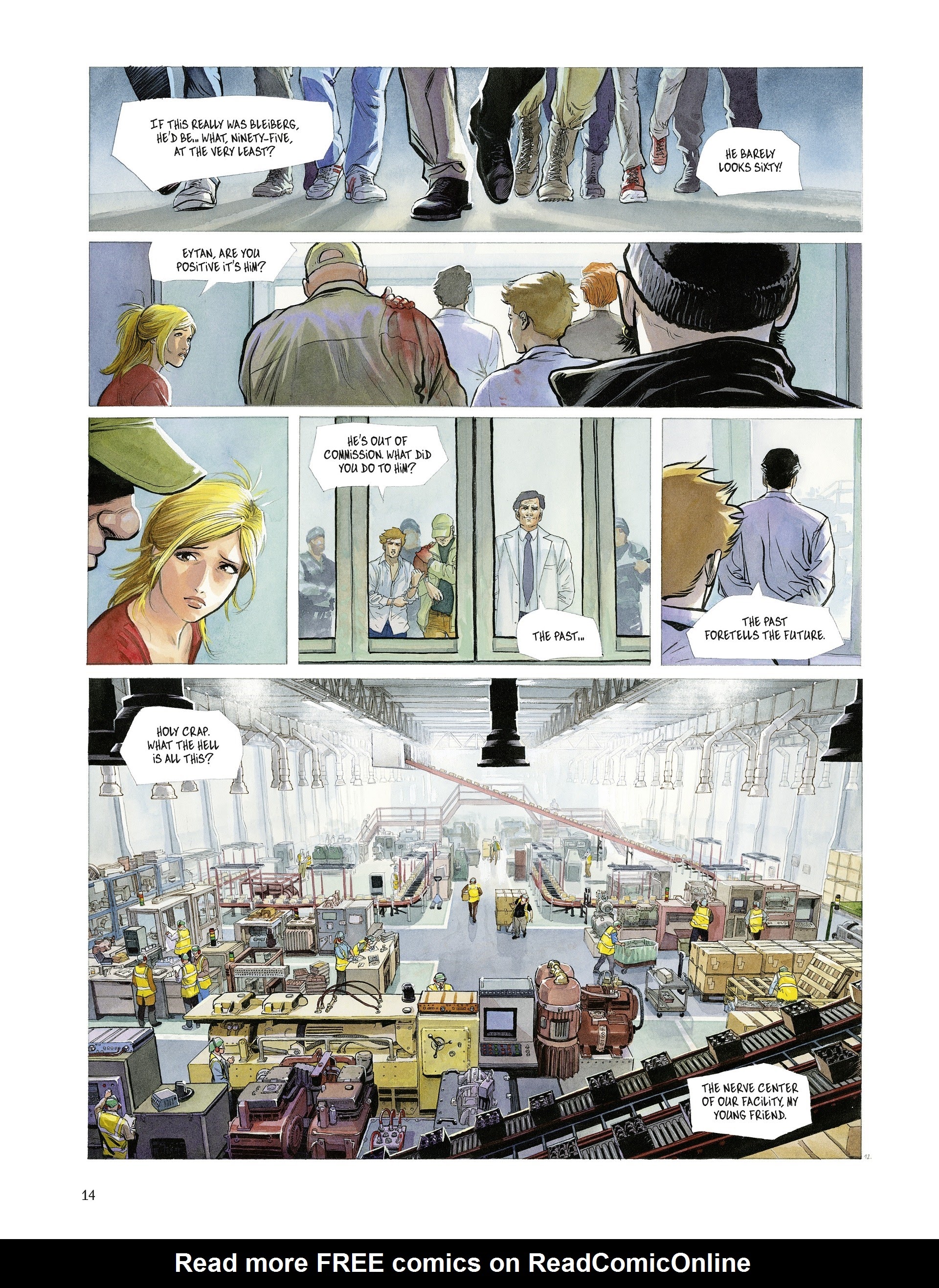 Read online The Bleiberg Project comic -  Issue #3 - 16