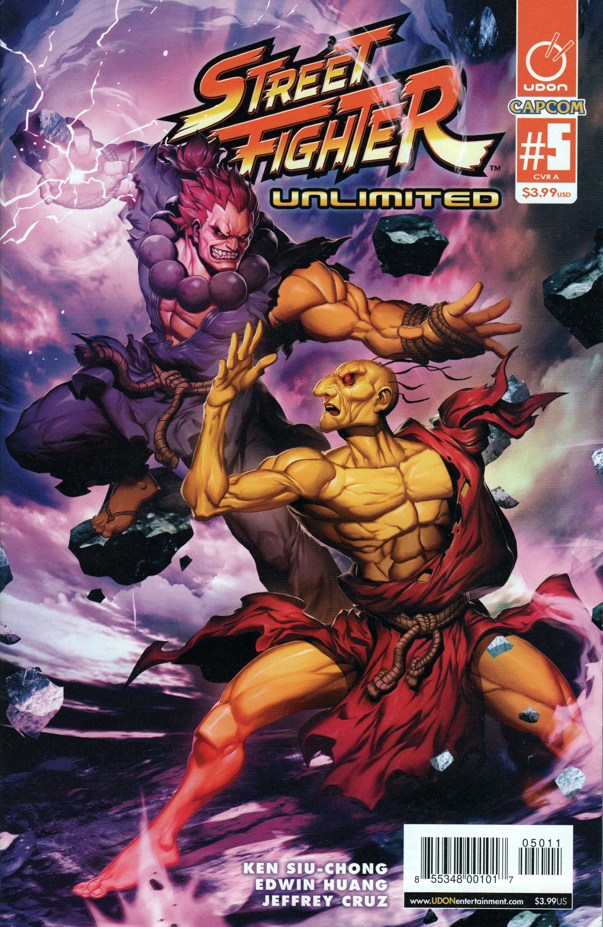 Read online Street Fighter Unlimited comic -  Issue #5 - 1