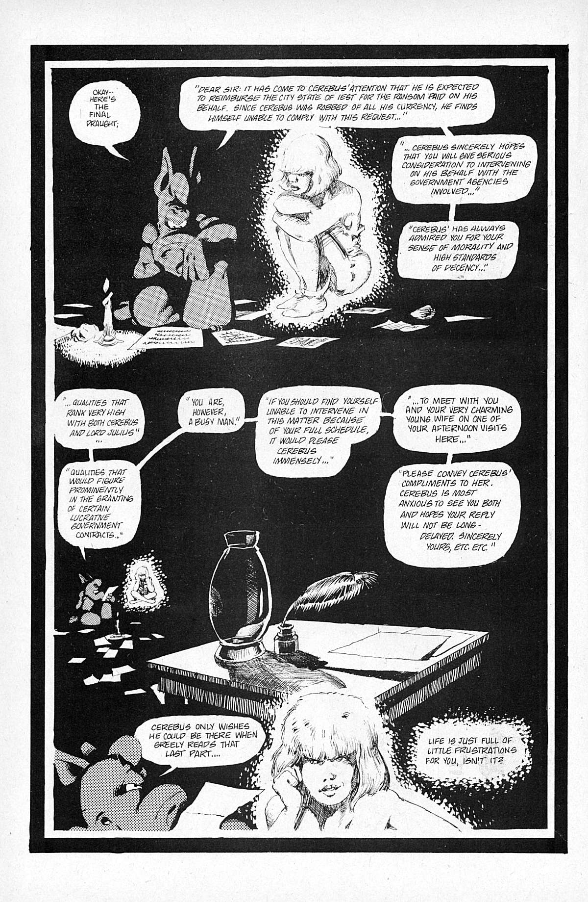 Read online Cerebus comic -  Issue #29 - 22