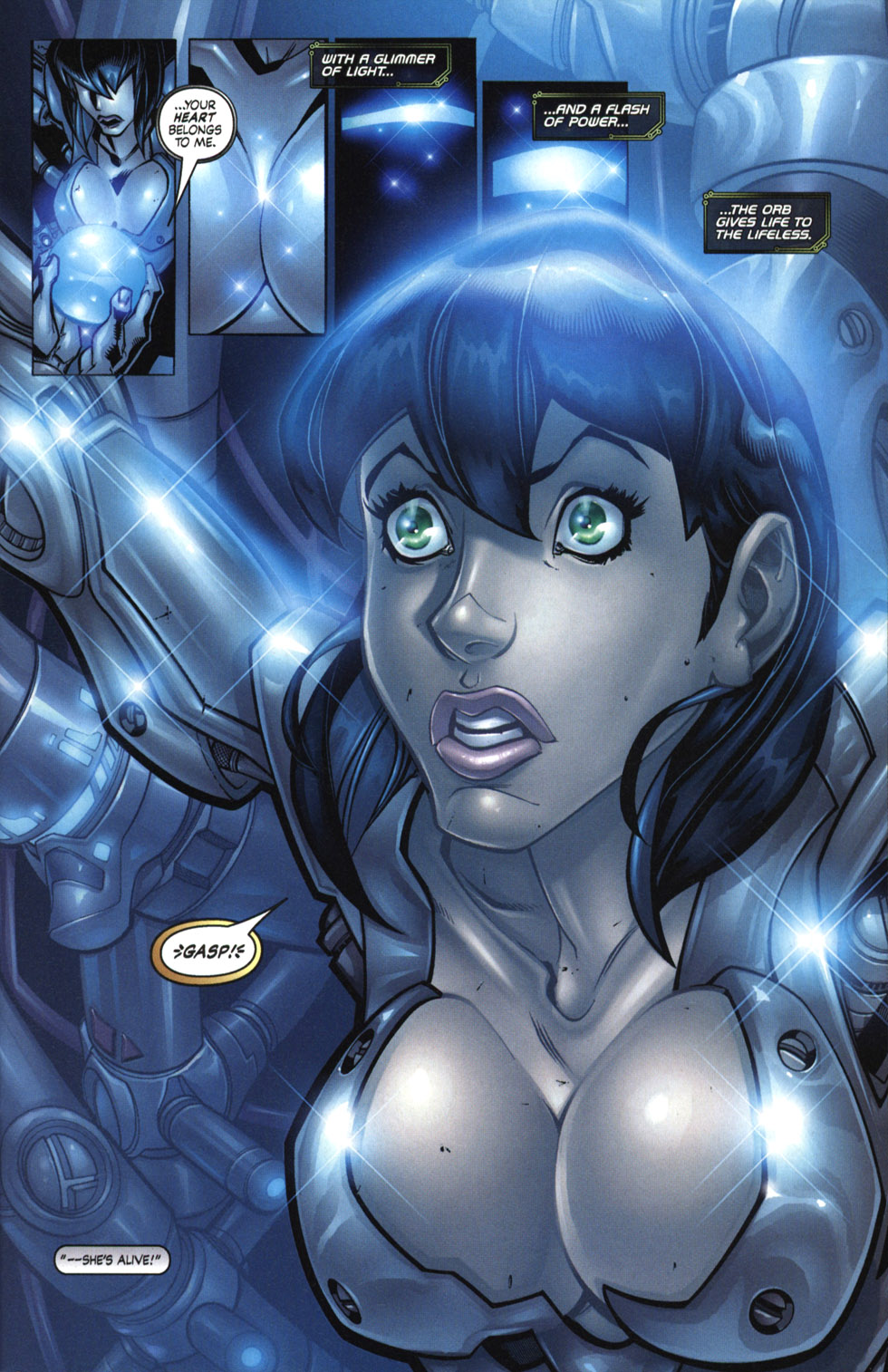 Read online E.V.E. ProtoMecha comic -  Issue #1 - 7