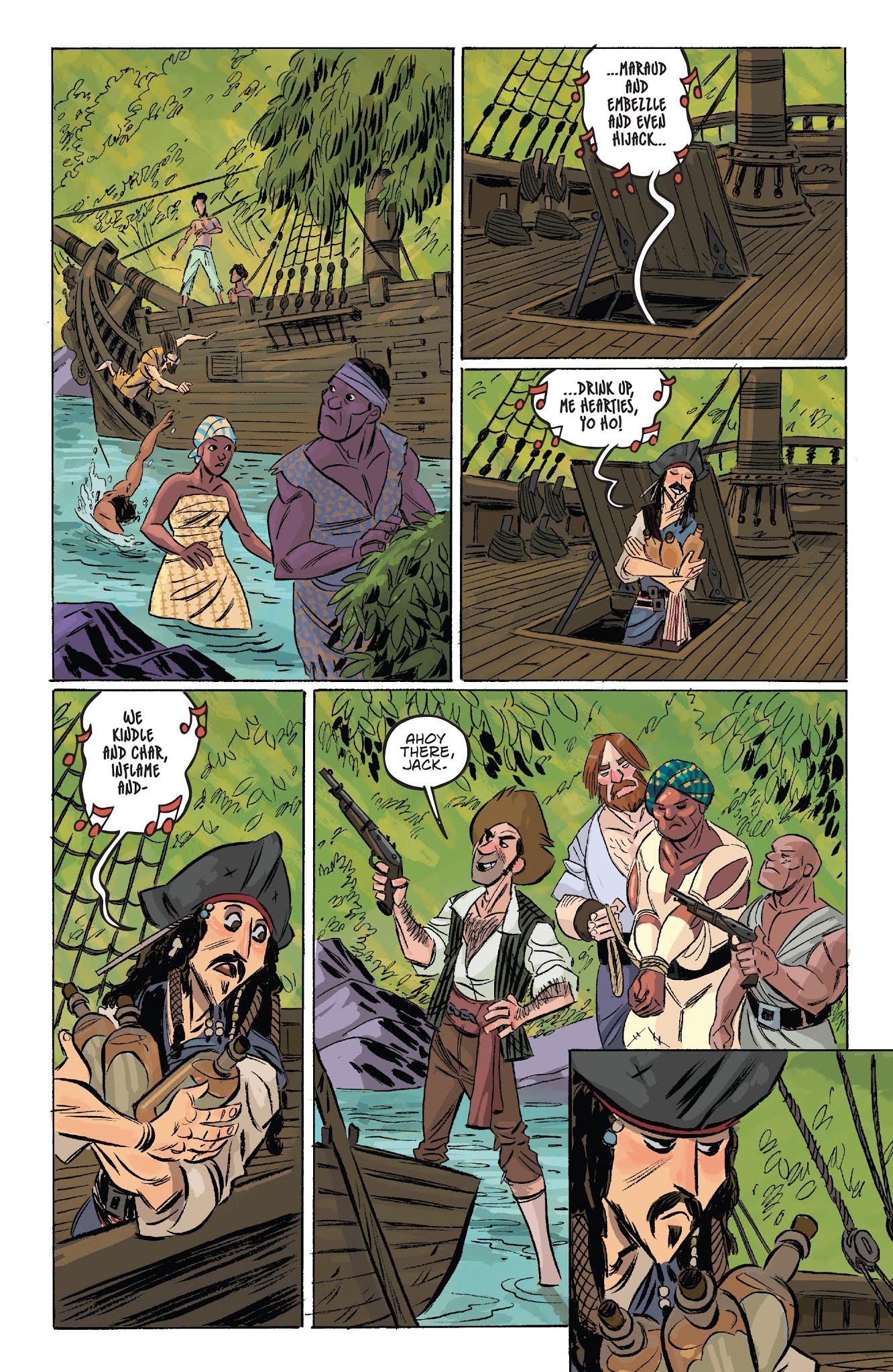Read online Disney Pirates of the Caribbean comic -  Issue #1 - 20