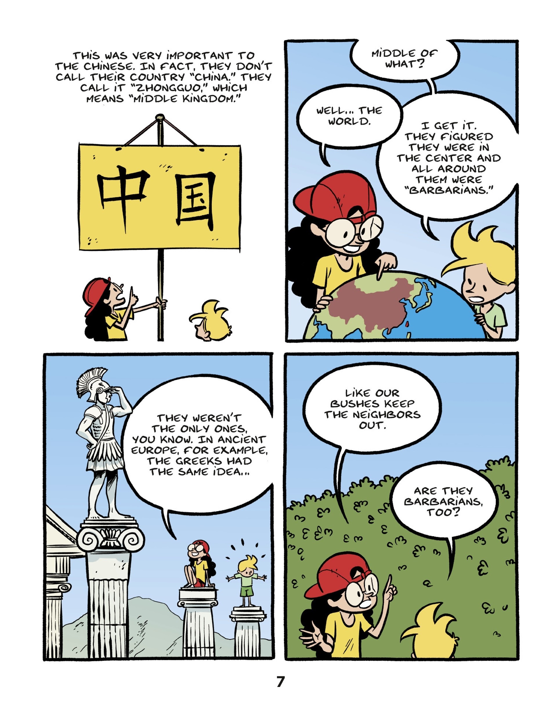 Read online On The History Trail With Ariane & Nino comic -  Issue #5 - 7
