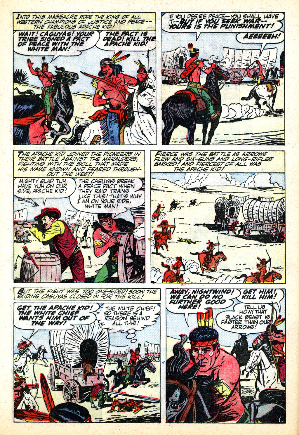 Read online Apache Kid comic -  Issue #11 - 13