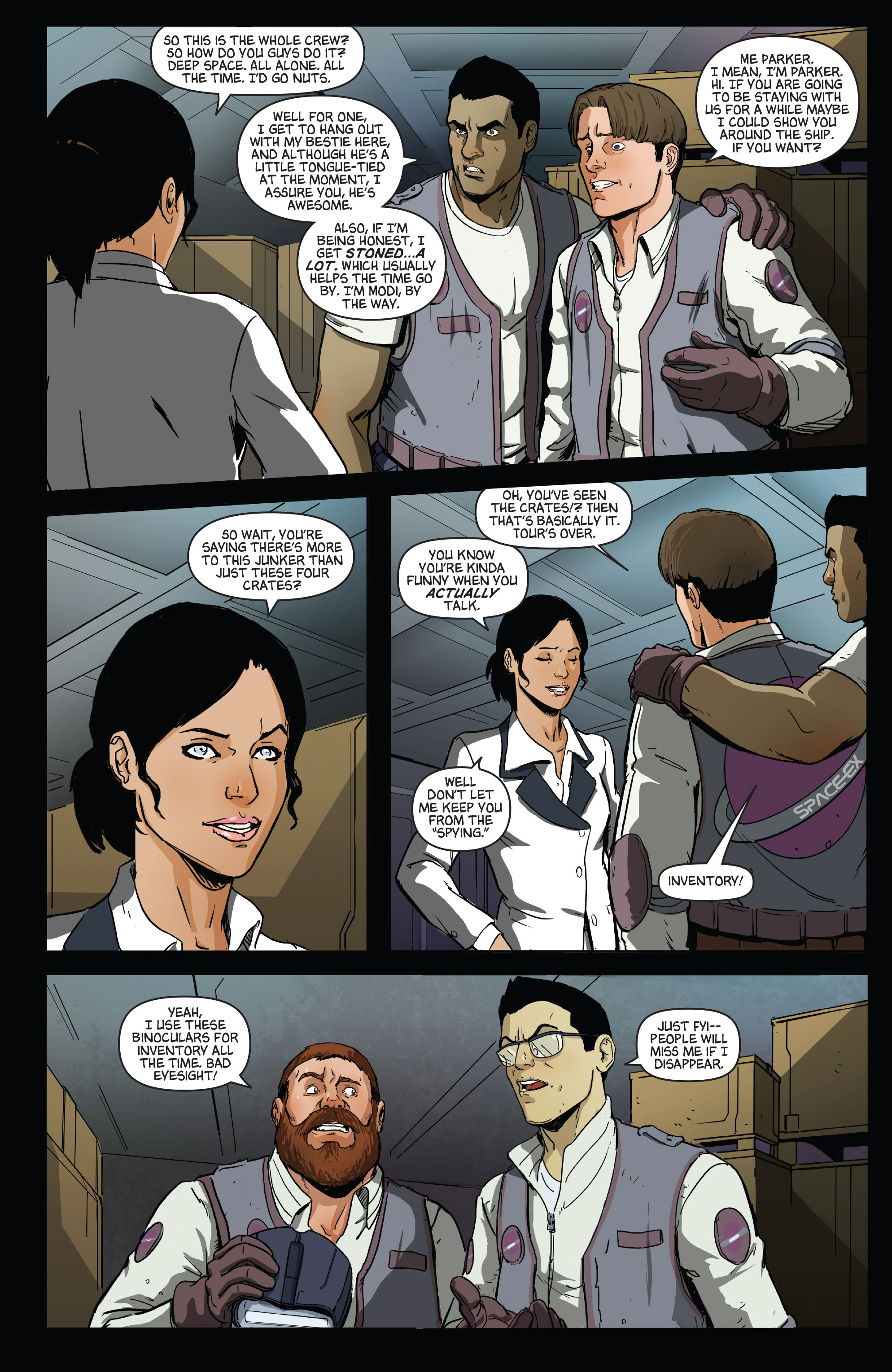 Read online Aliens vs. Parker comic -  Issue # _TPB - 18