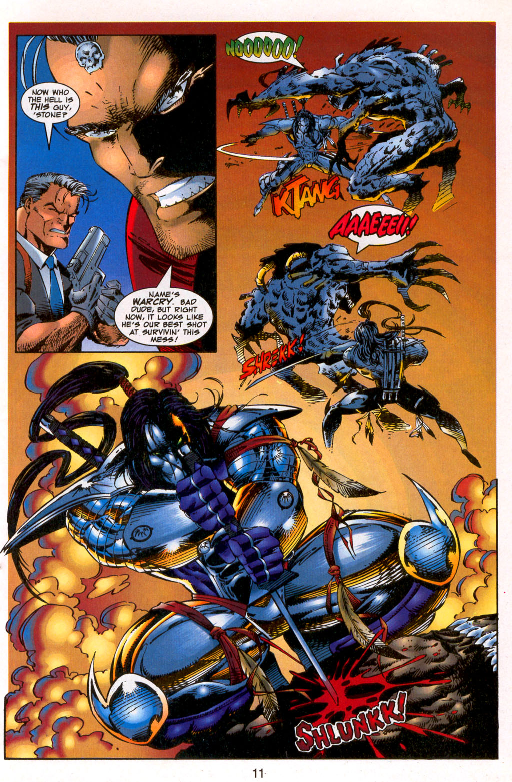 Read online Brigade (1993) comic -  Issue #12 - 14