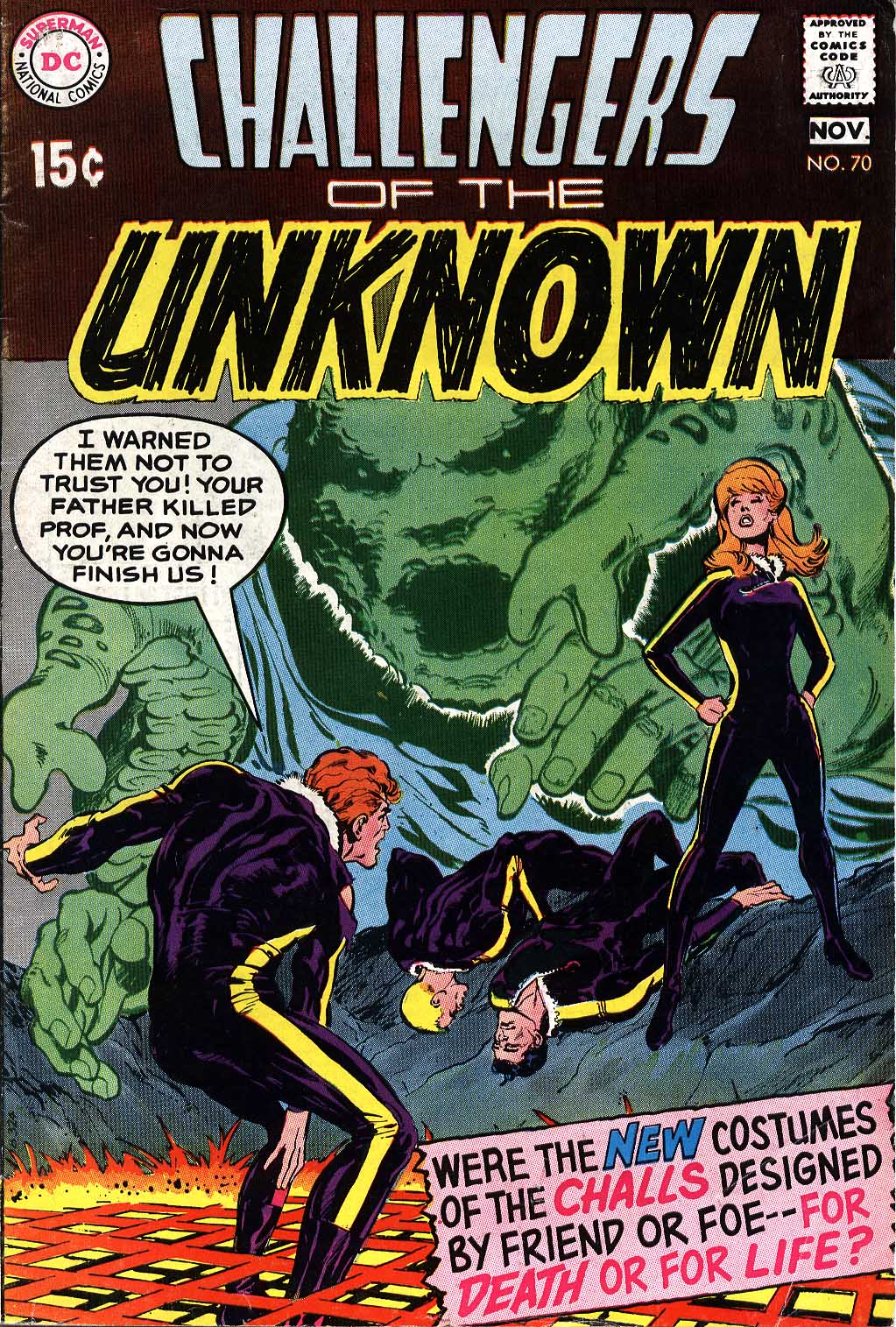 Challengers of the Unknown (1958) Issue #70 #70 - English 1