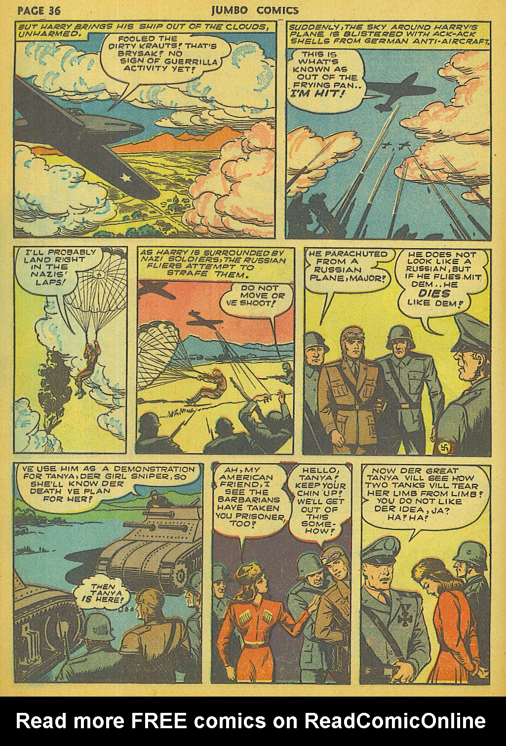 Read online Jumbo Comics comic -  Issue #49 - 38