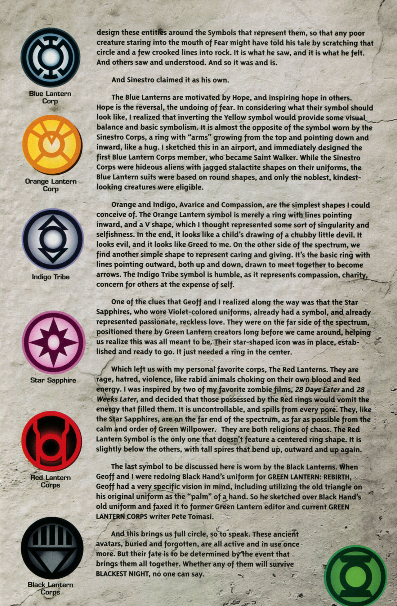 Read online Blackest Night: Tales of the Corps comic -  Issue #2 - 31