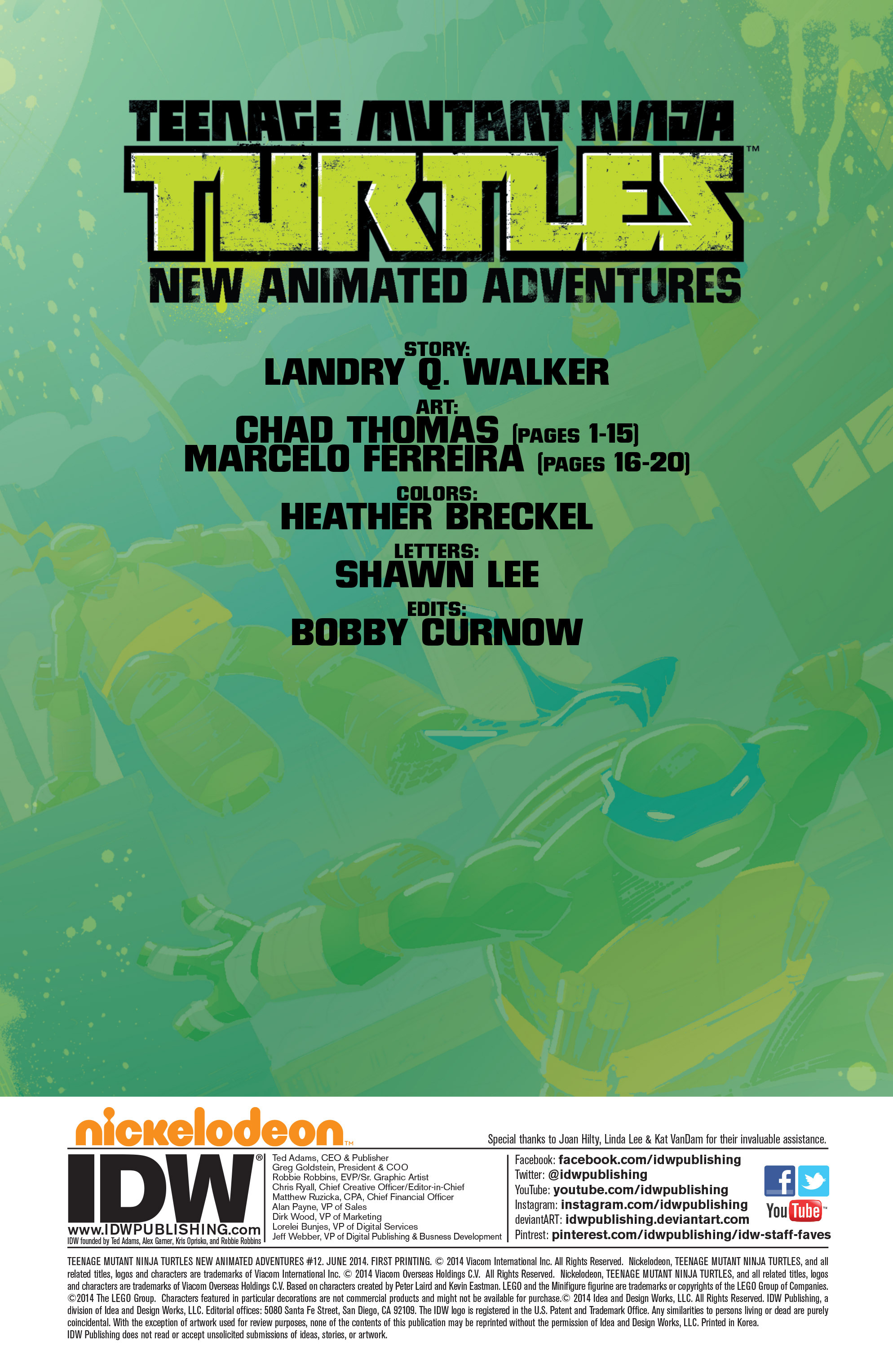 Read online Teenage Mutant Ninja Turtles New Animated Adventures comic -  Issue #12 - 2