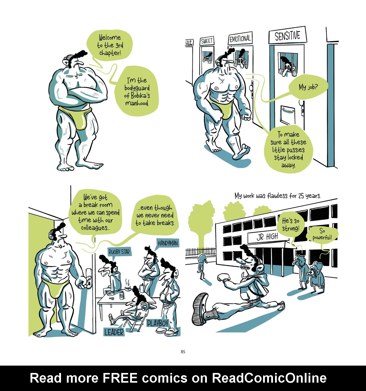 Read online Balls Up A Contraceptive Journey comic -  Issue # TPB - 82