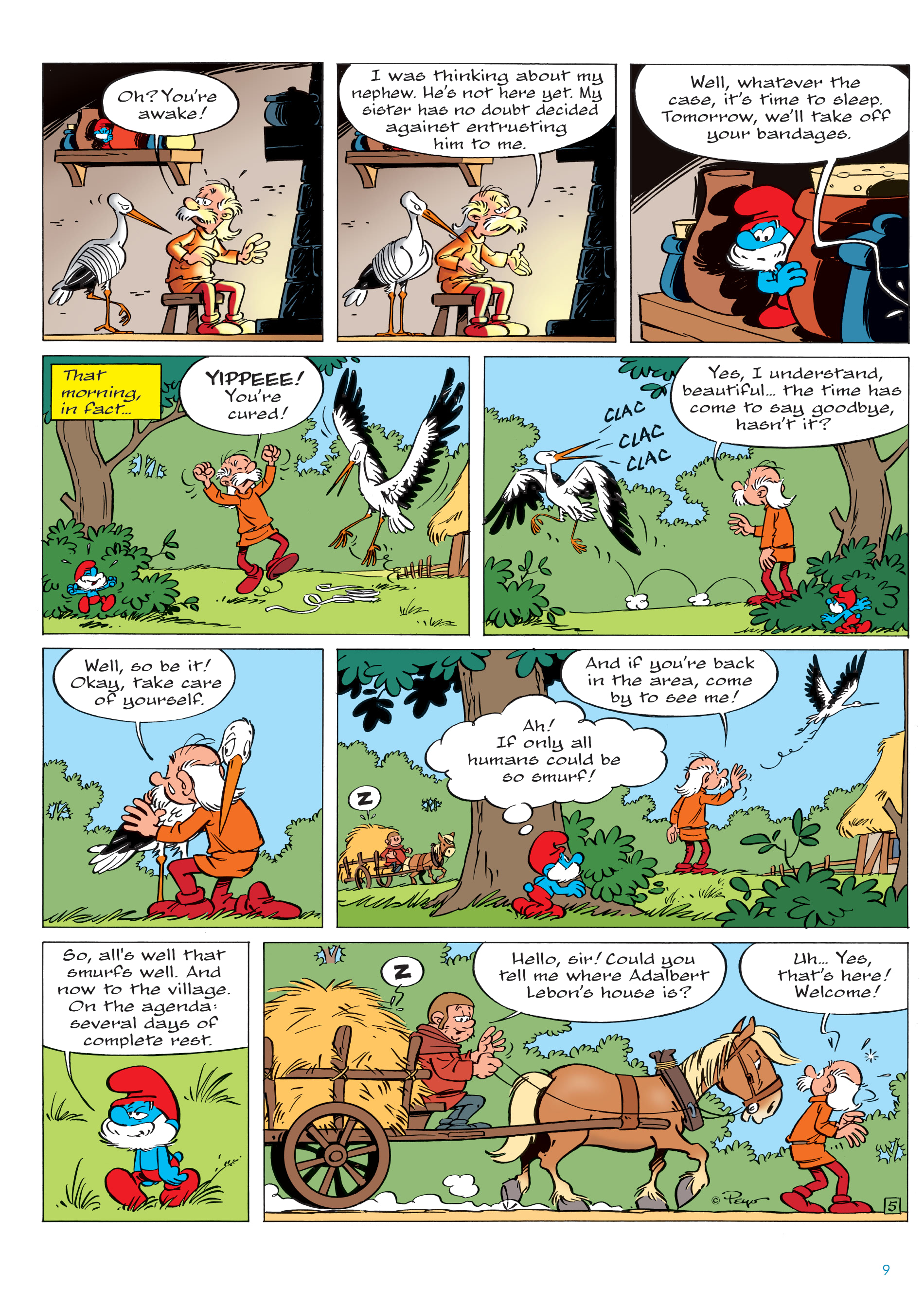 Read online The Smurfs Tales comic -  Issue # TPB 1 (Part 1) - 10