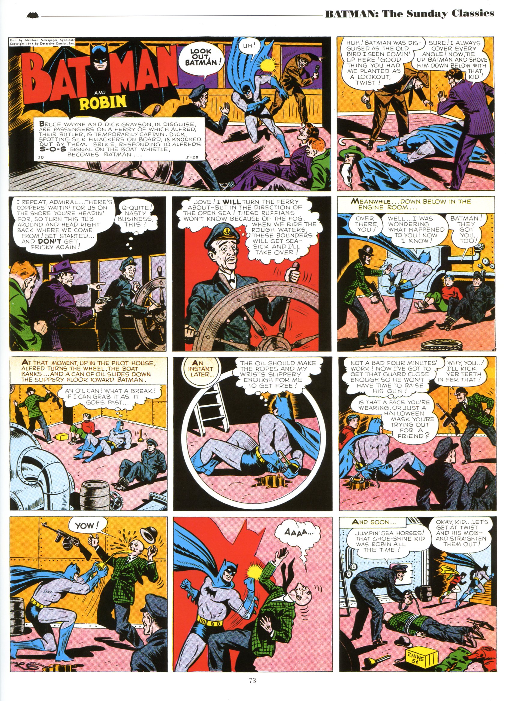 Read online Batman: The Sunday Classics comic -  Issue # TPB - 79