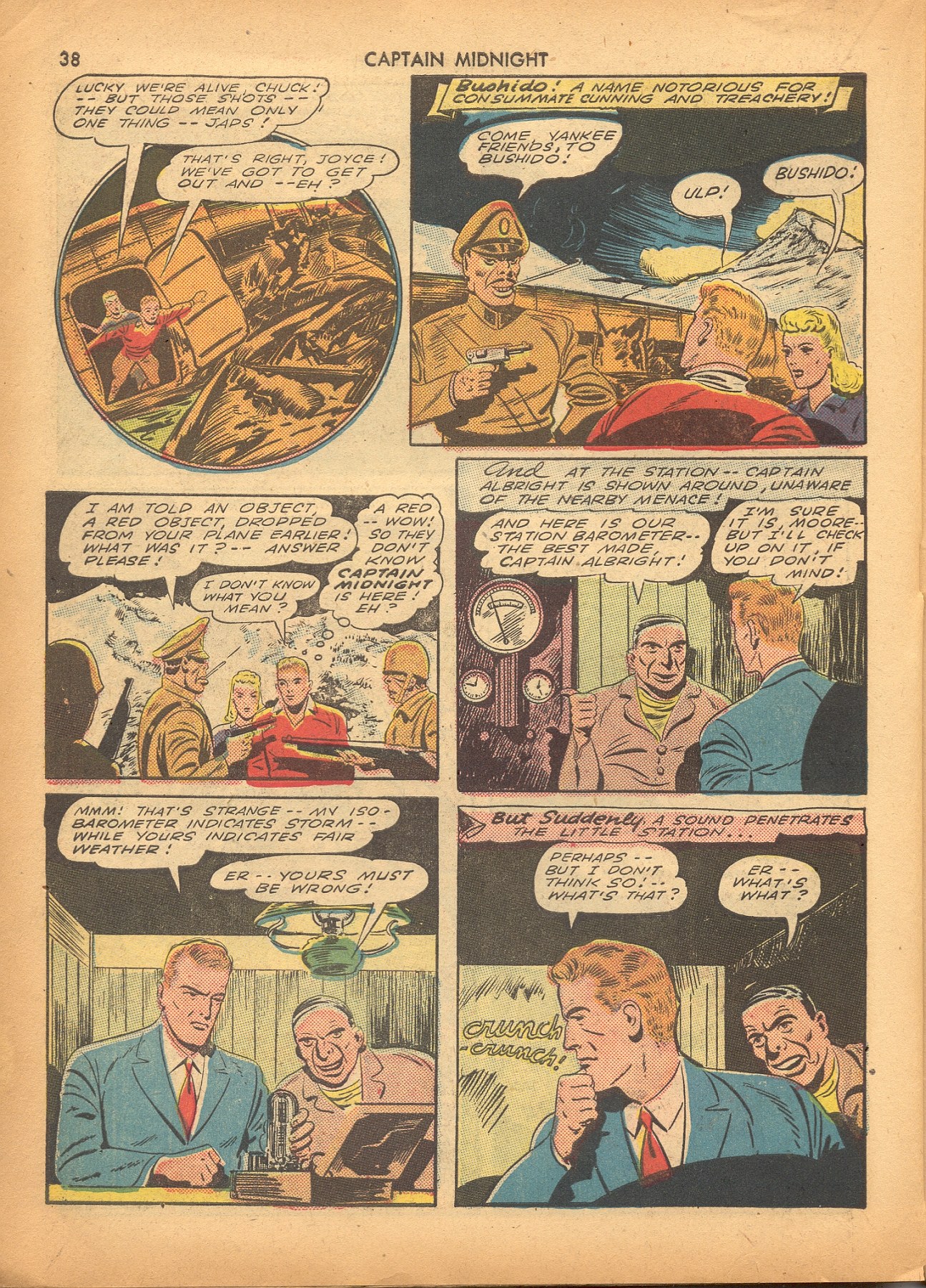 Read online Captain Midnight (1942) comic -  Issue #4 - 39