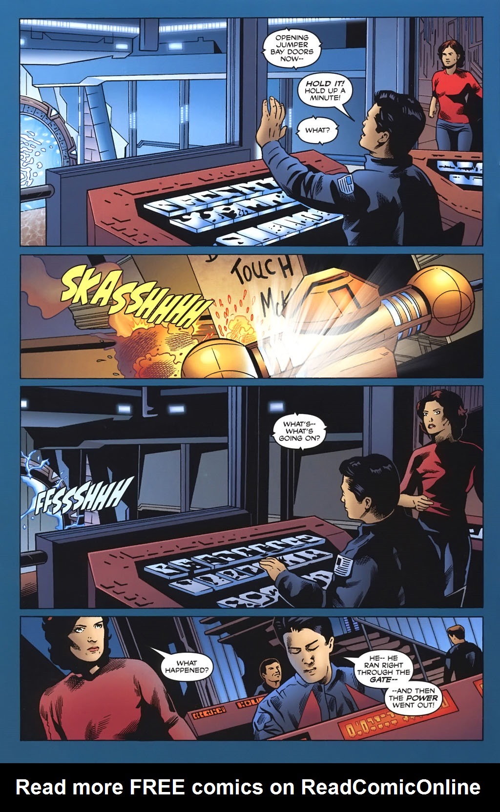 Read online Stargate Atlantis: Wraithfall comic -  Issue #2 - 16