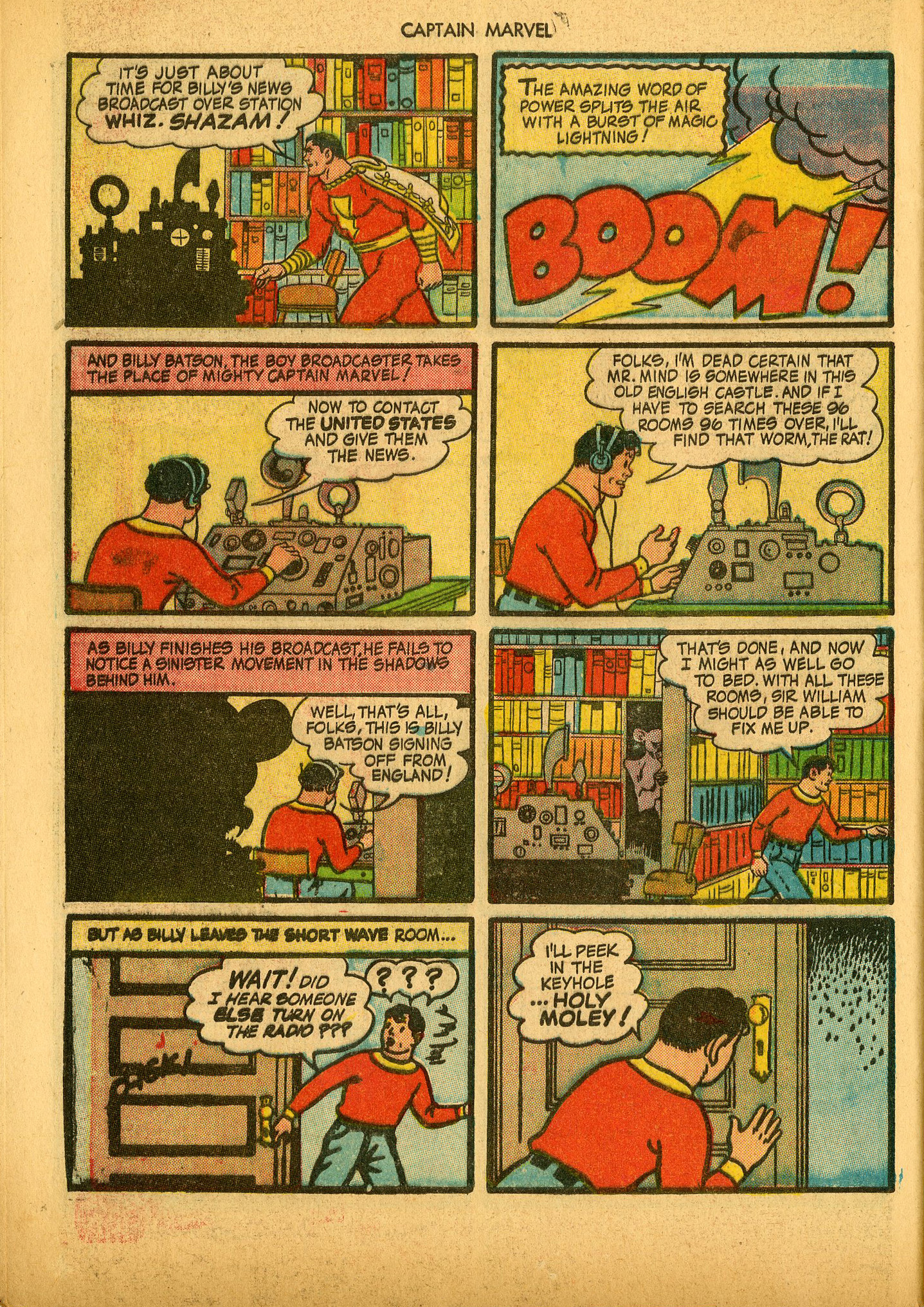 Read online Captain Marvel Adventures comic -  Issue #36 - 44