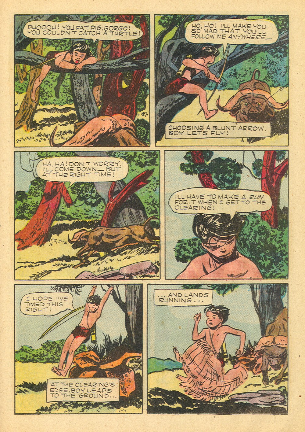 Read online Tarzan (1948) comic -  Issue #45 - 25